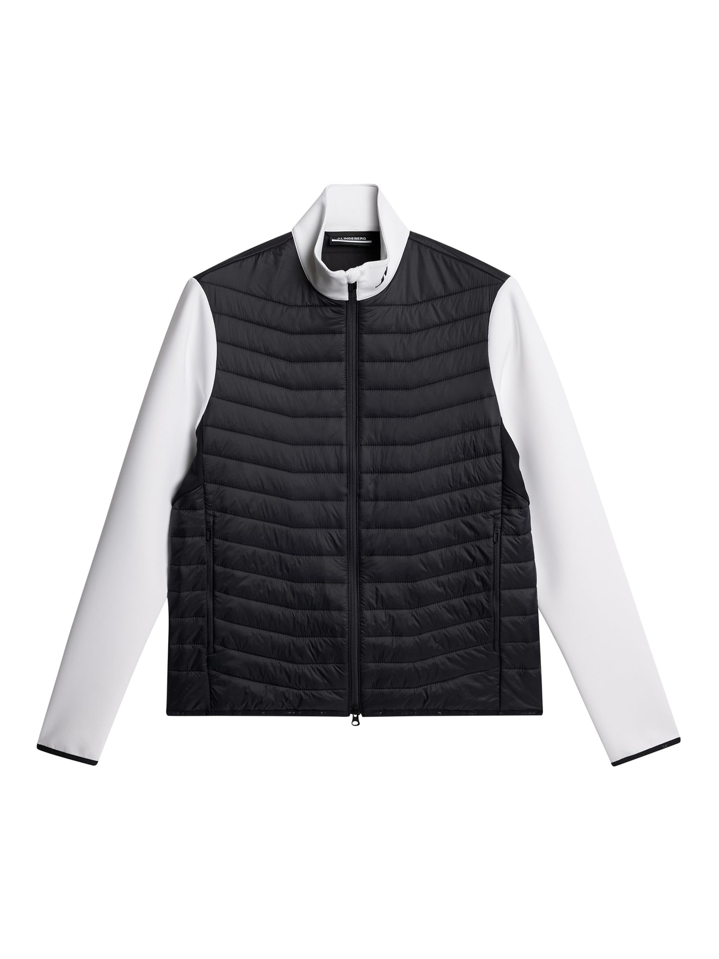 Holden Quilt Hybrid Jacket in White by J.Lindeberg
