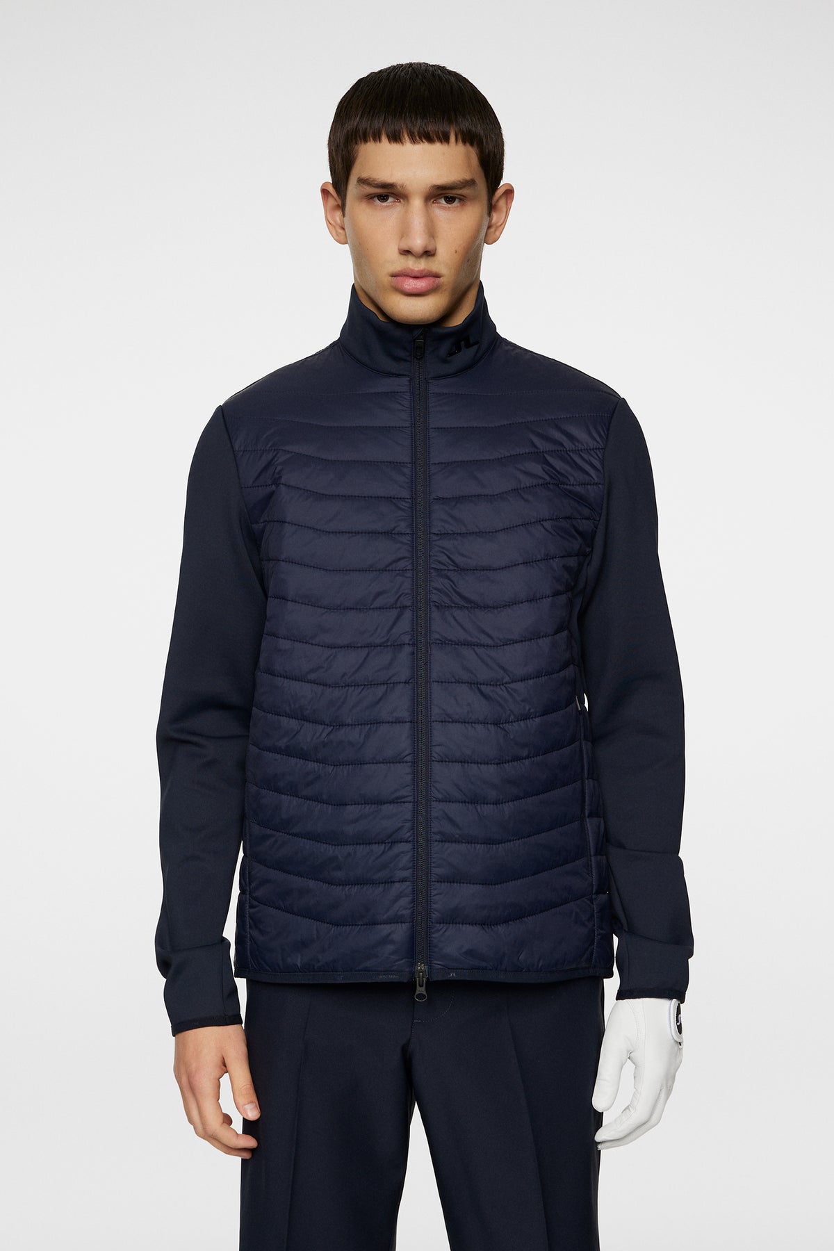 Holden Quilt Hybrid Jacket in JL Navy by J.Lindeberg