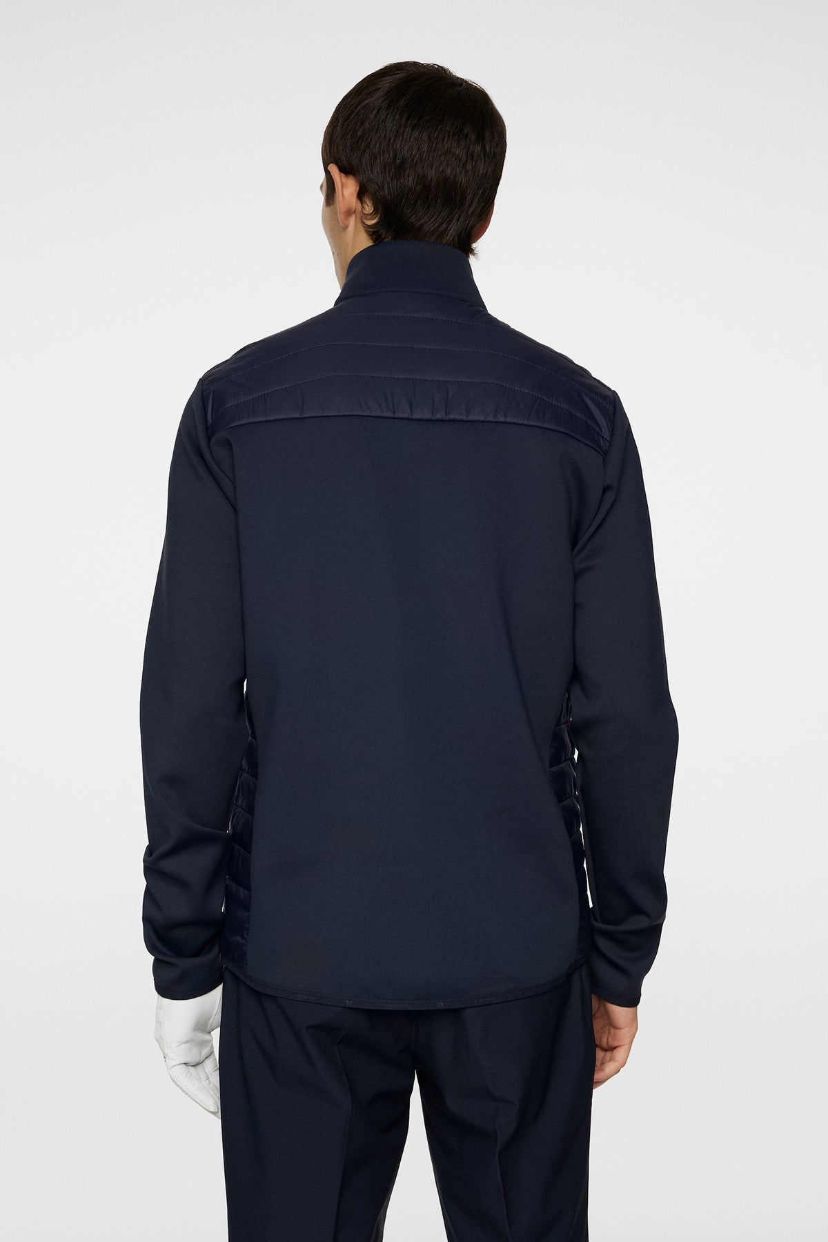 Holden Quilt Hybrid Jacket in JL Navy by J.Lindeberg