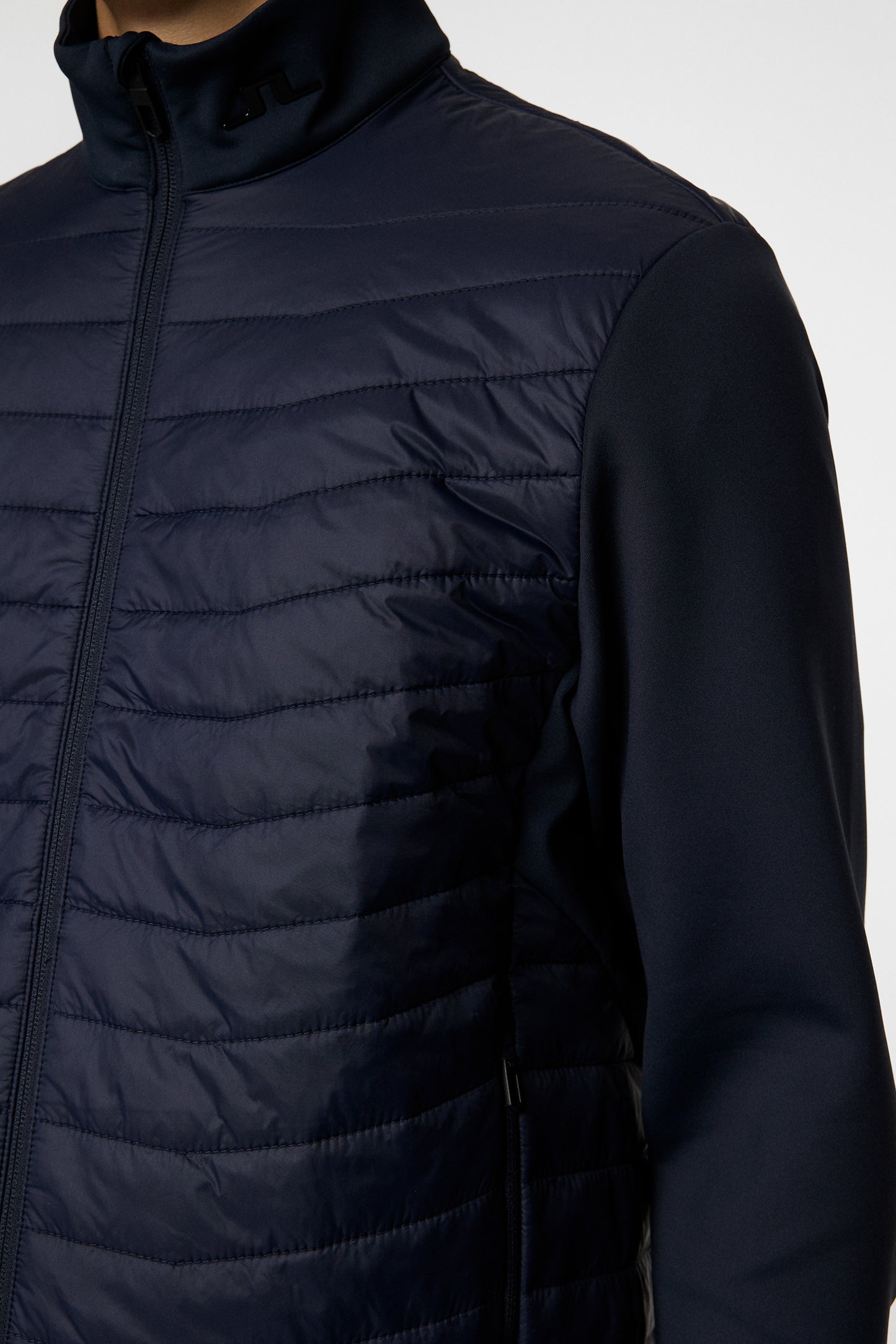 Holden Quilt Hybrid Jacket in JL Navy by J.Lindeberg