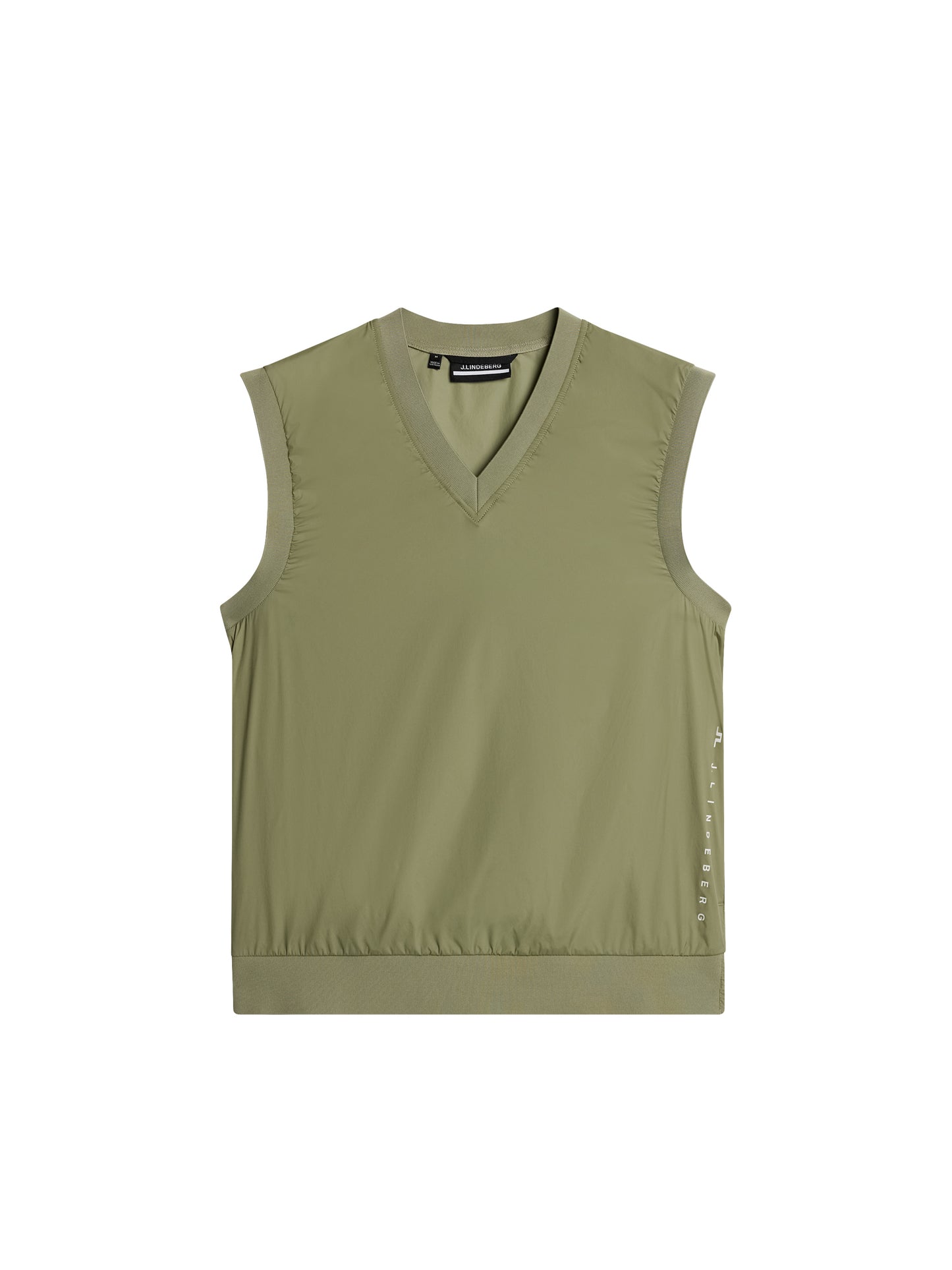 Hybrid Vest Windbreaker in Oil Green by J.Lindeberg
