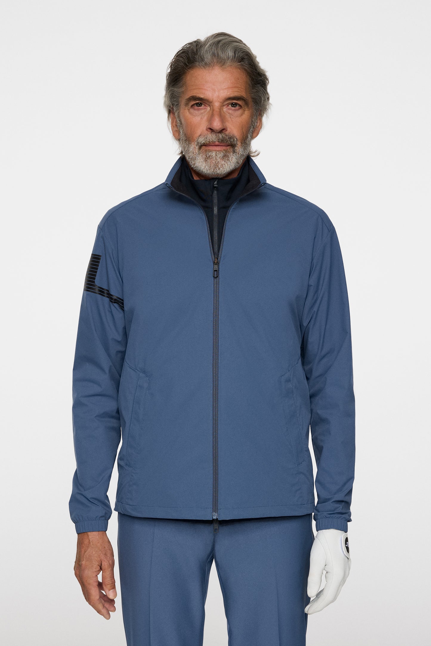 Orson Wind Jacket in Vintage Indigo by J.Lindeberg