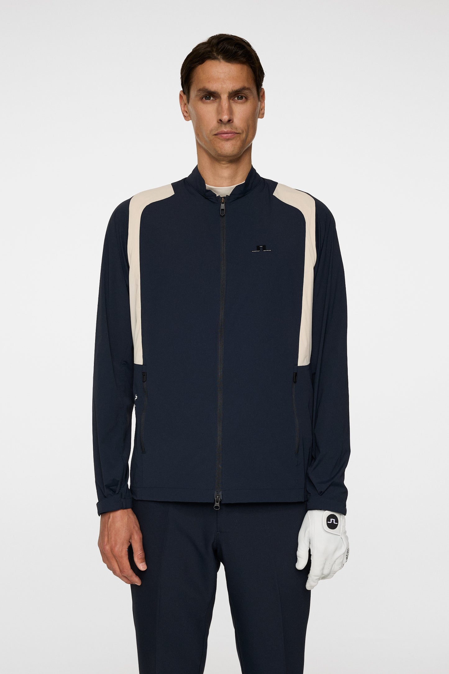Jacs Zip Jacket in JL Navy by J.Lindeberg