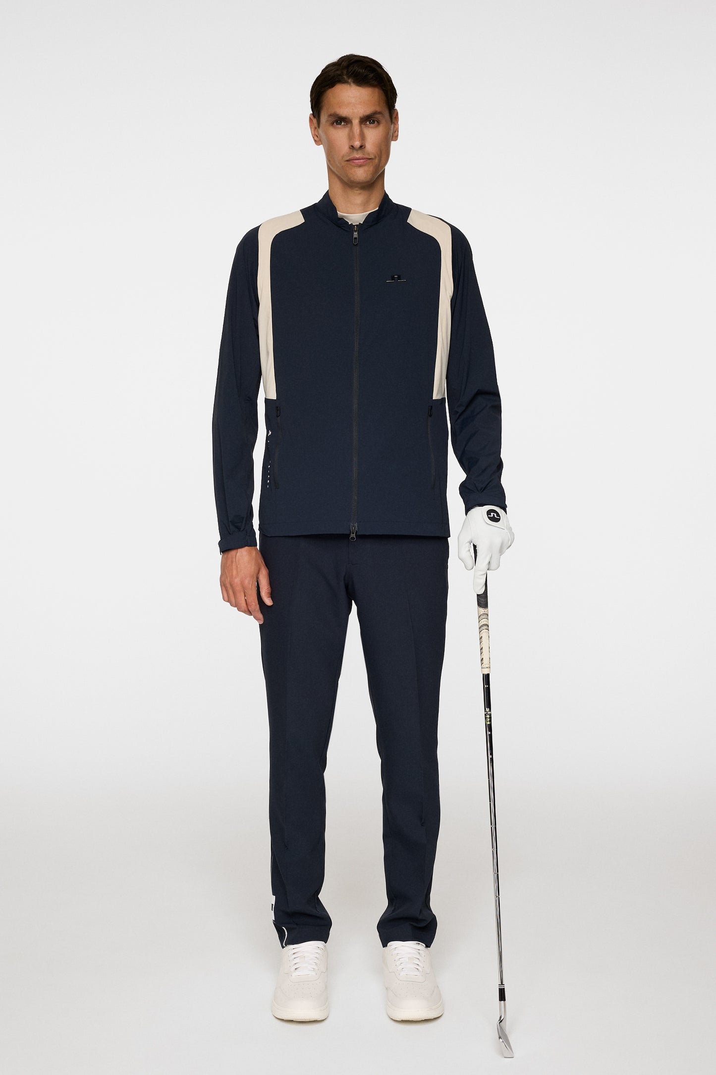 Jacs Zip Jacket in JL Navy by J.Lindeberg