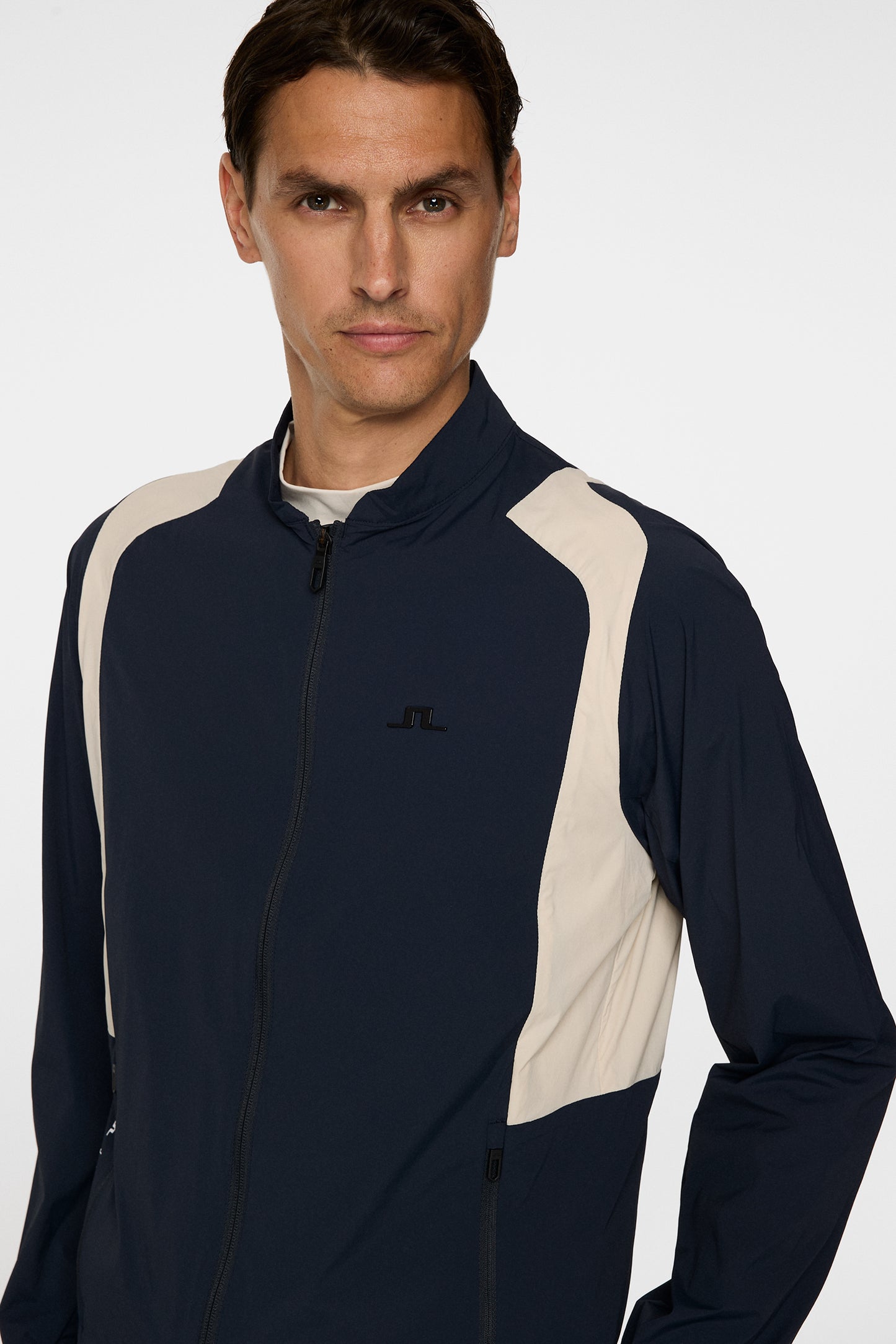 Jacs Zip Jacket in JL Navy by J.Lindeberg