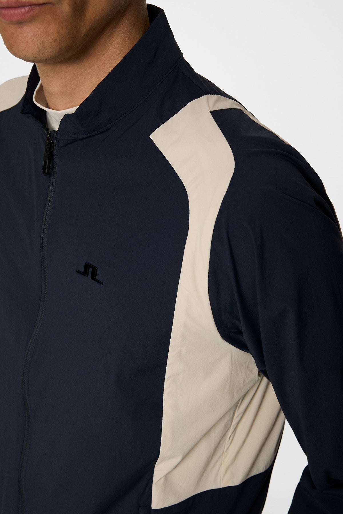 Jacs Zip Jacket in JL Navy by J.Lindeberg