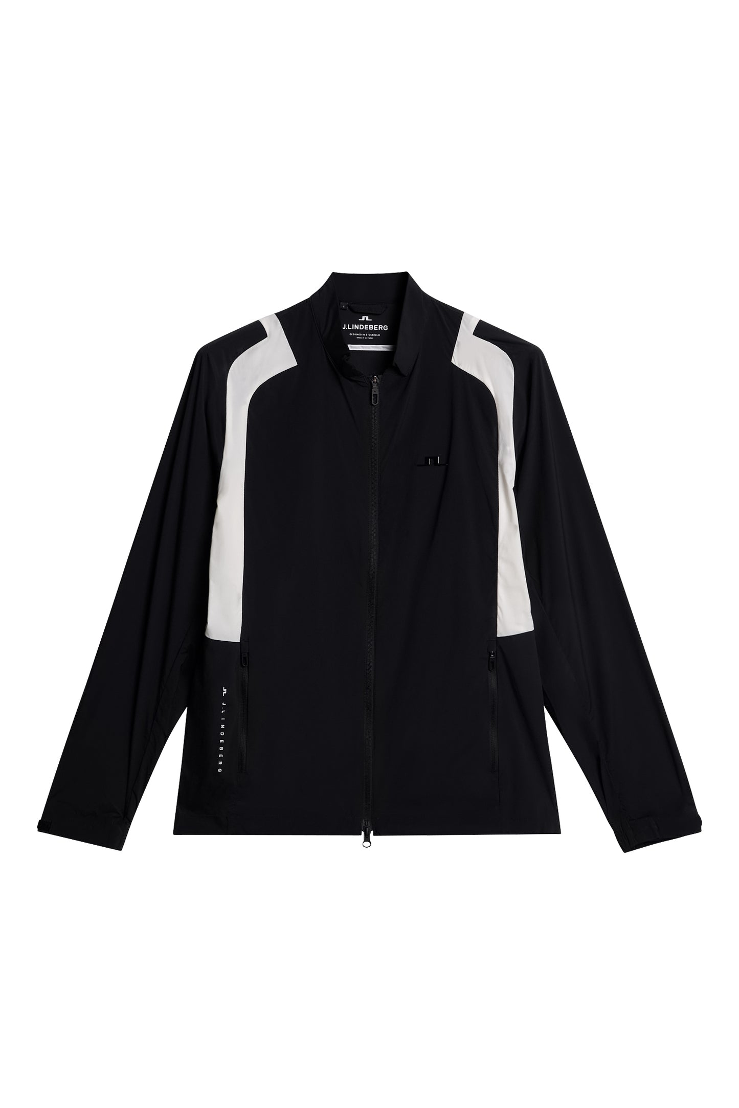 Jacs Zip Jacket in Black by J.Lindeberg