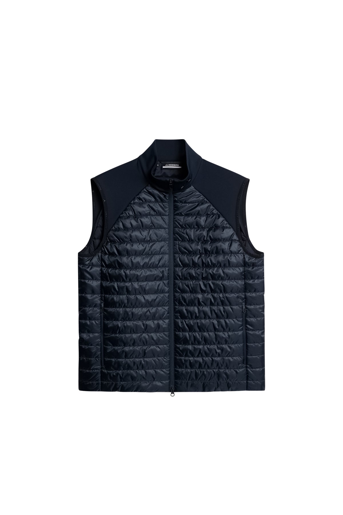 Hayden Quilt Hybrid Vest in JL Navy by J.Lindeberg