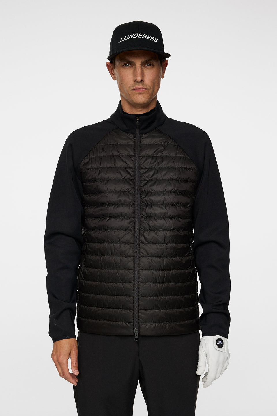 Hayden Quilt Hybrid Jacket / Black