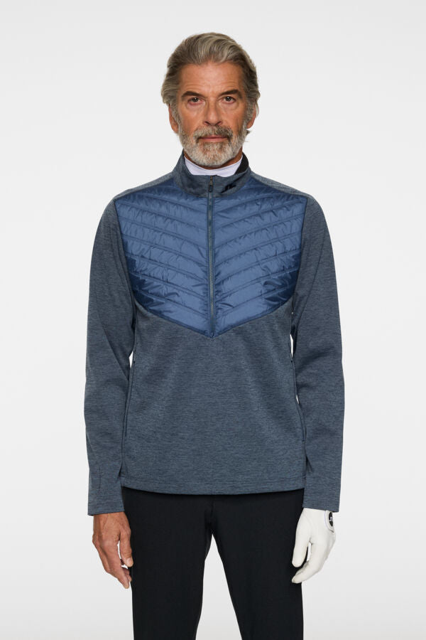 Raph Quilt Hybrid Jacket / Vintage Indigo melange