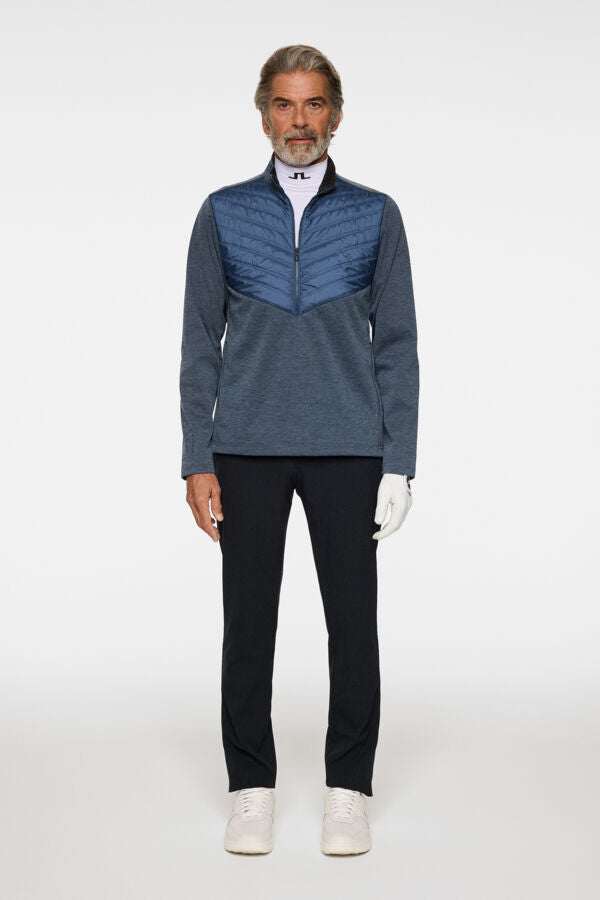 Raph Quilt Hybrid Jacket / Vintage Indigo melange