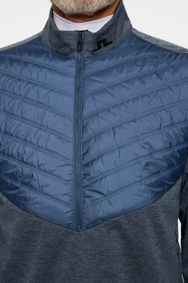 Raph Quilt Hybrid Jacket / Vintage Indigo melange