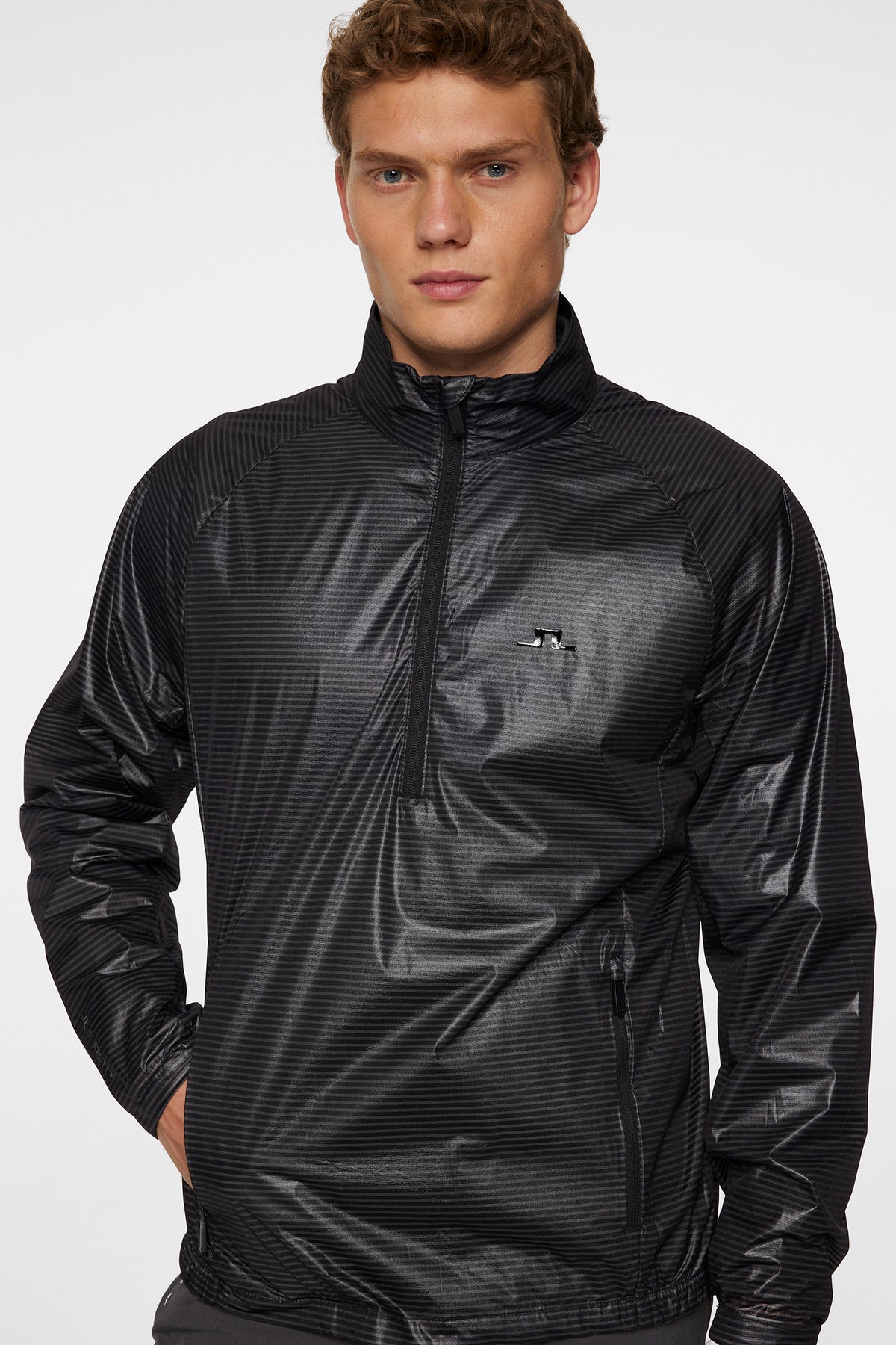 Pack Wind Jacket in Black by J.Lindeberg