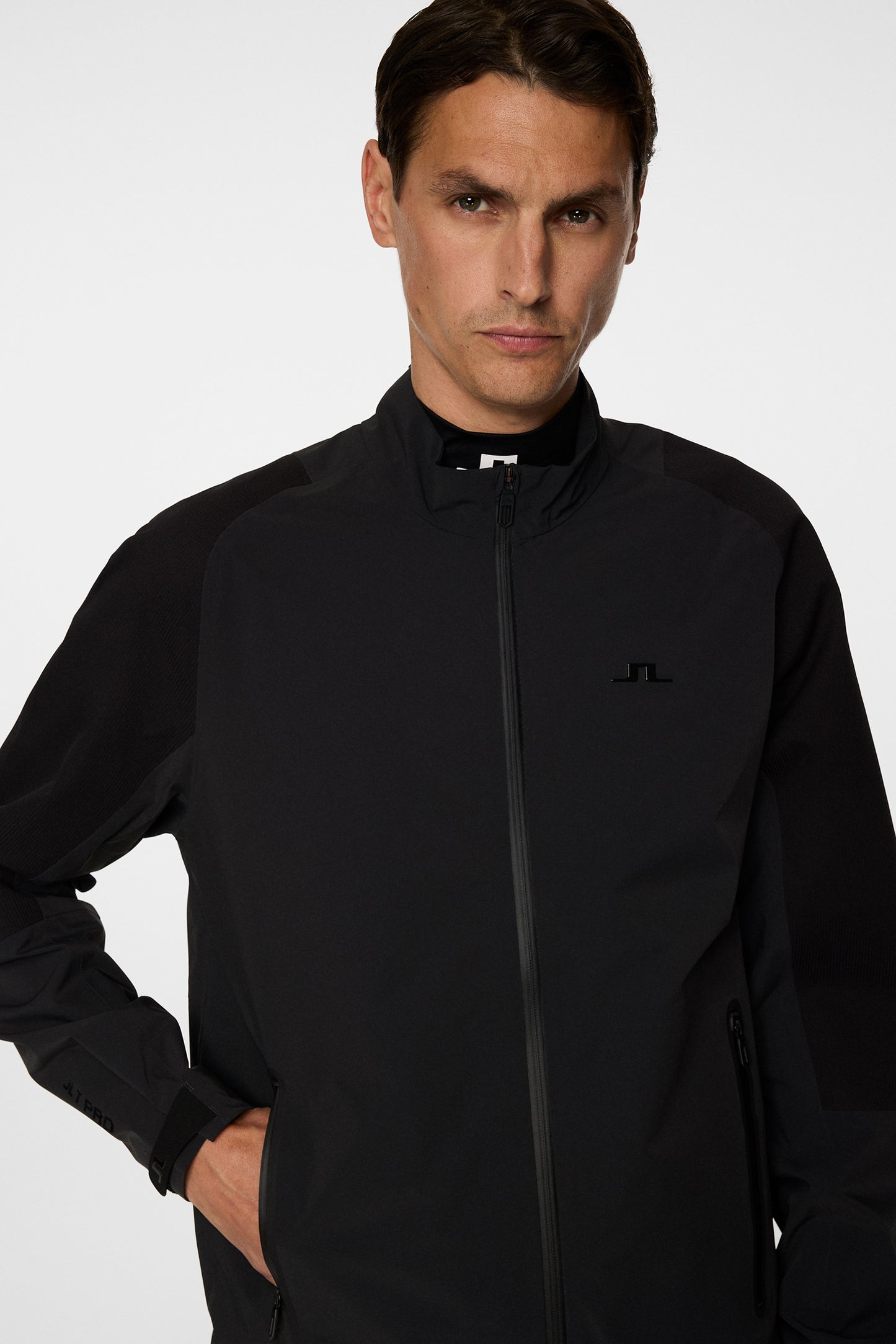 Mateo Jacket in Black by J.Lindeberg