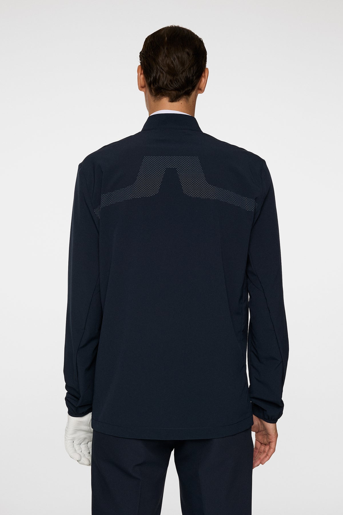 KV Hybrid Golf Jacket in JL Navy by J.Lindeberg