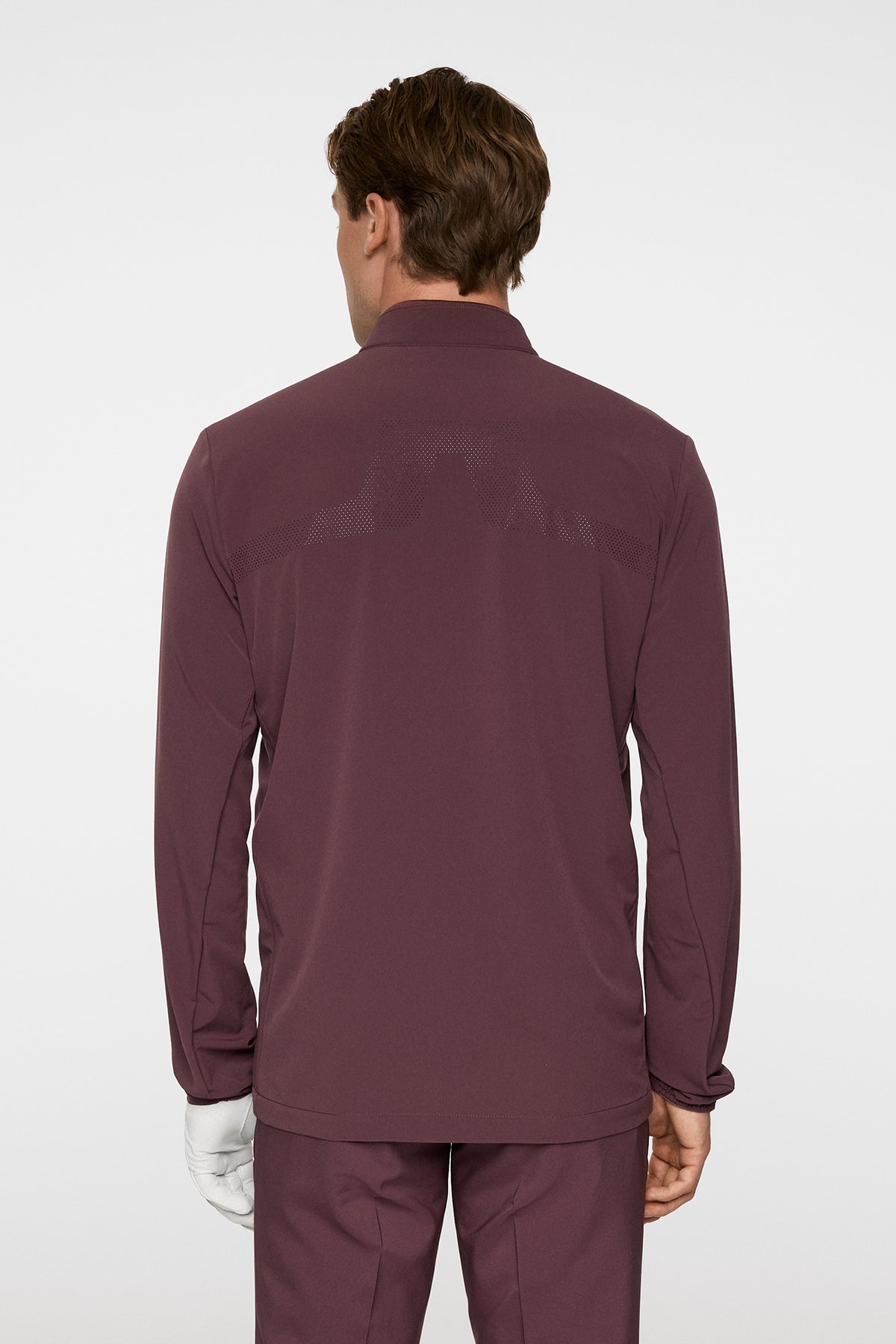 KV Hybrid Golf Jacket in Huckleberry by J.Lindeberg