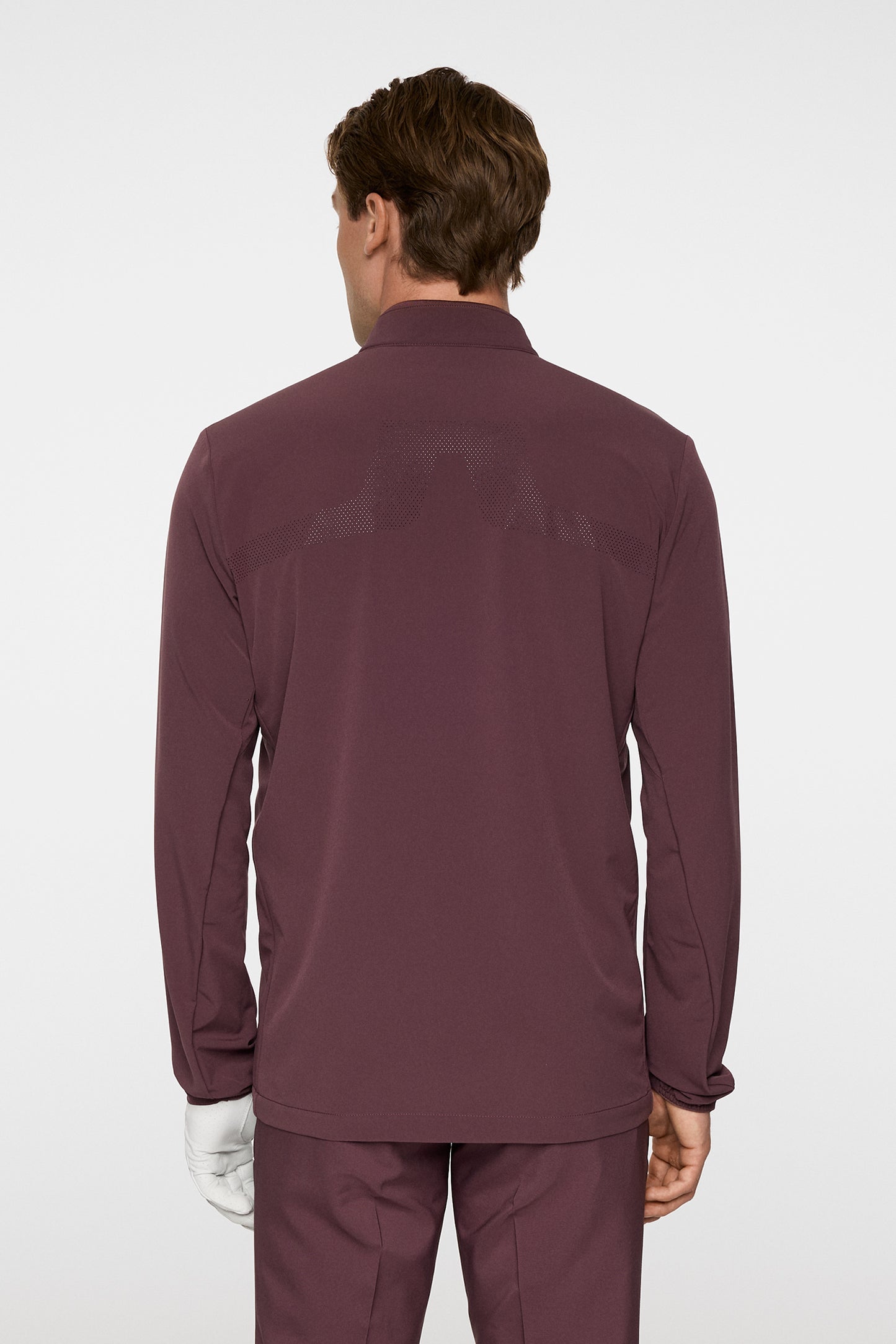 KV Hybrid Golf Jacket in Huckleberry by J.Lindeberg