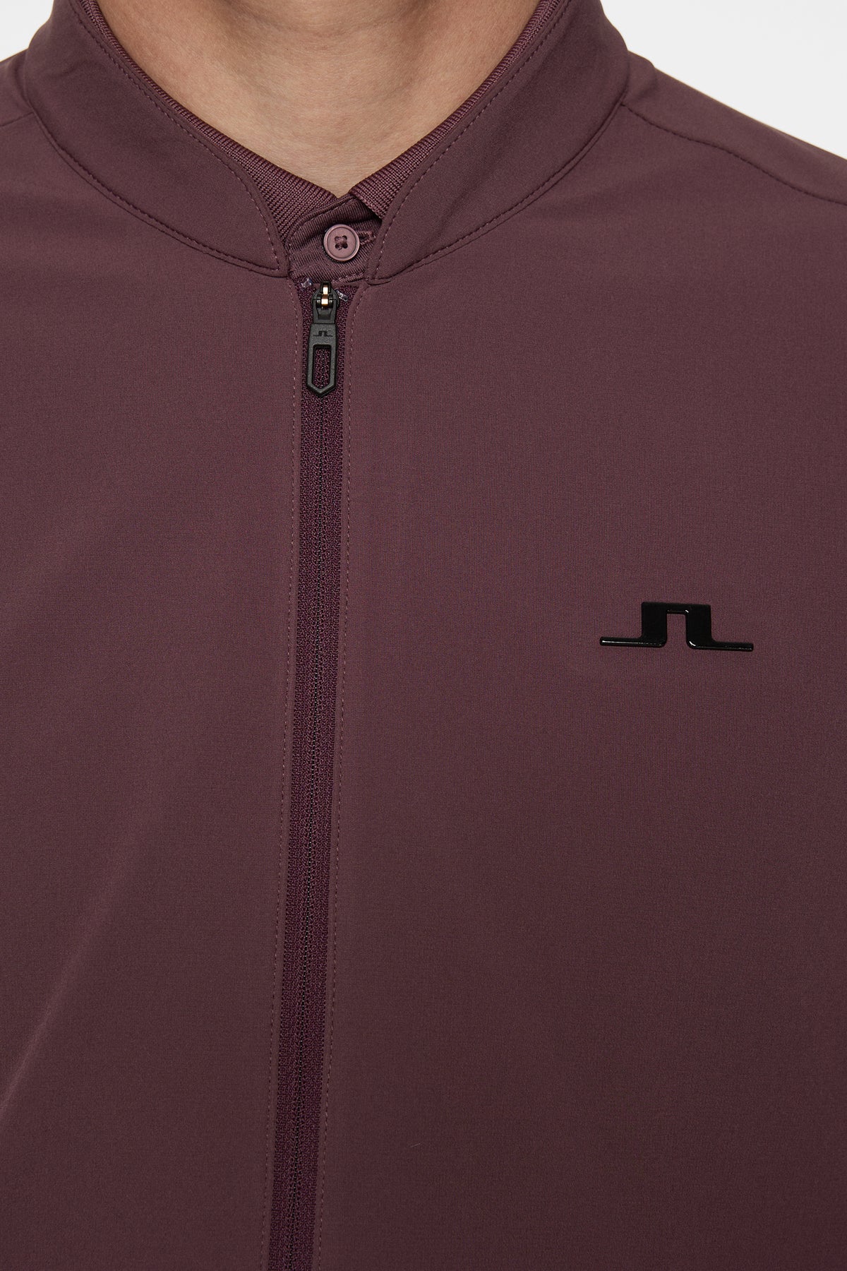 KV Hybrid Golf Jacket in Huckleberry by J.Lindeberg