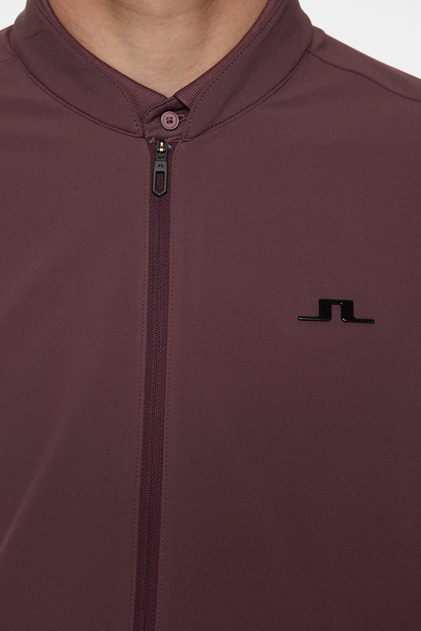 KV Hybrid Golf Jacket in Huckleberry by J.Lindeberg