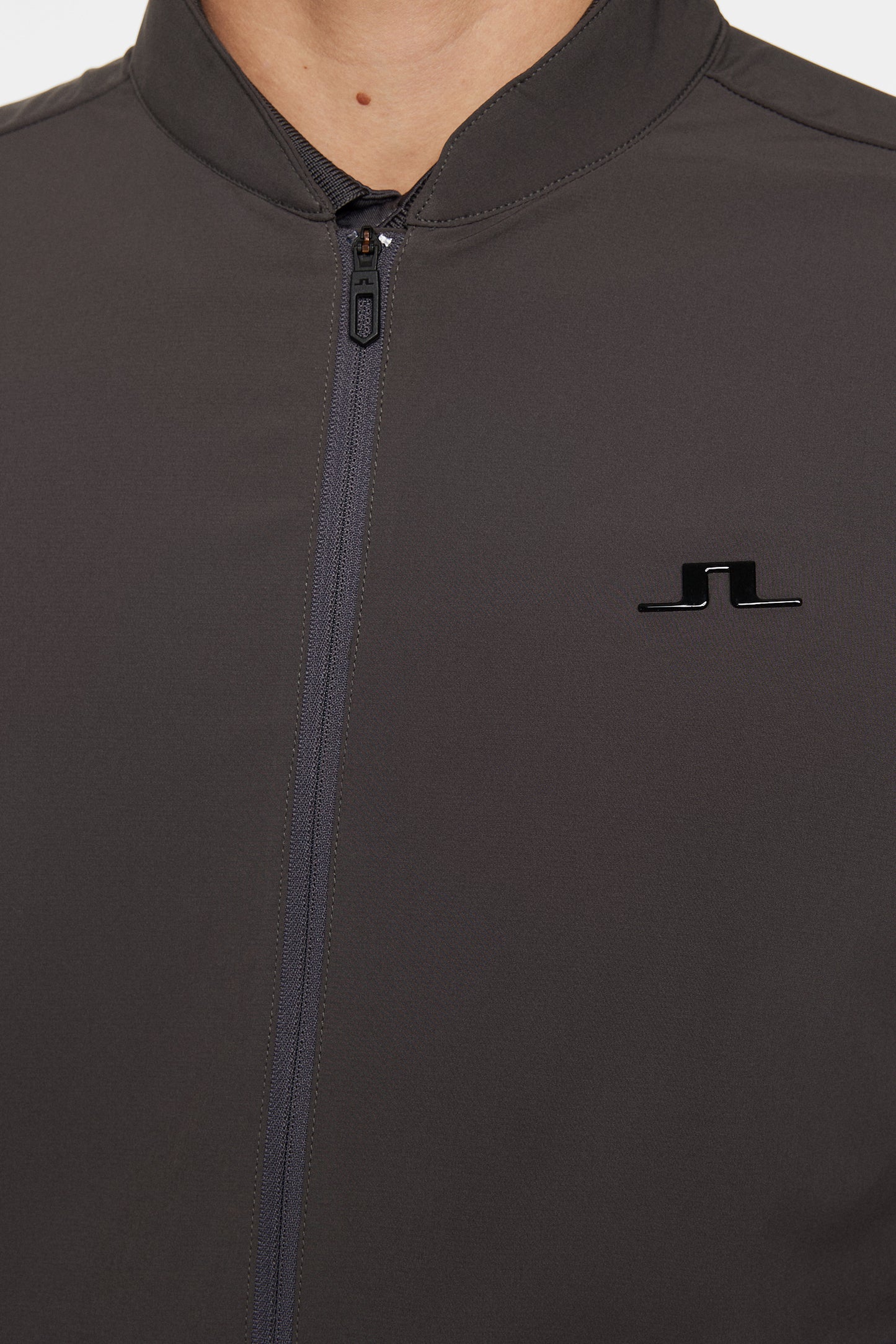 KV Hybrid Golf Jacket in Asphalt by J.Lindeberg