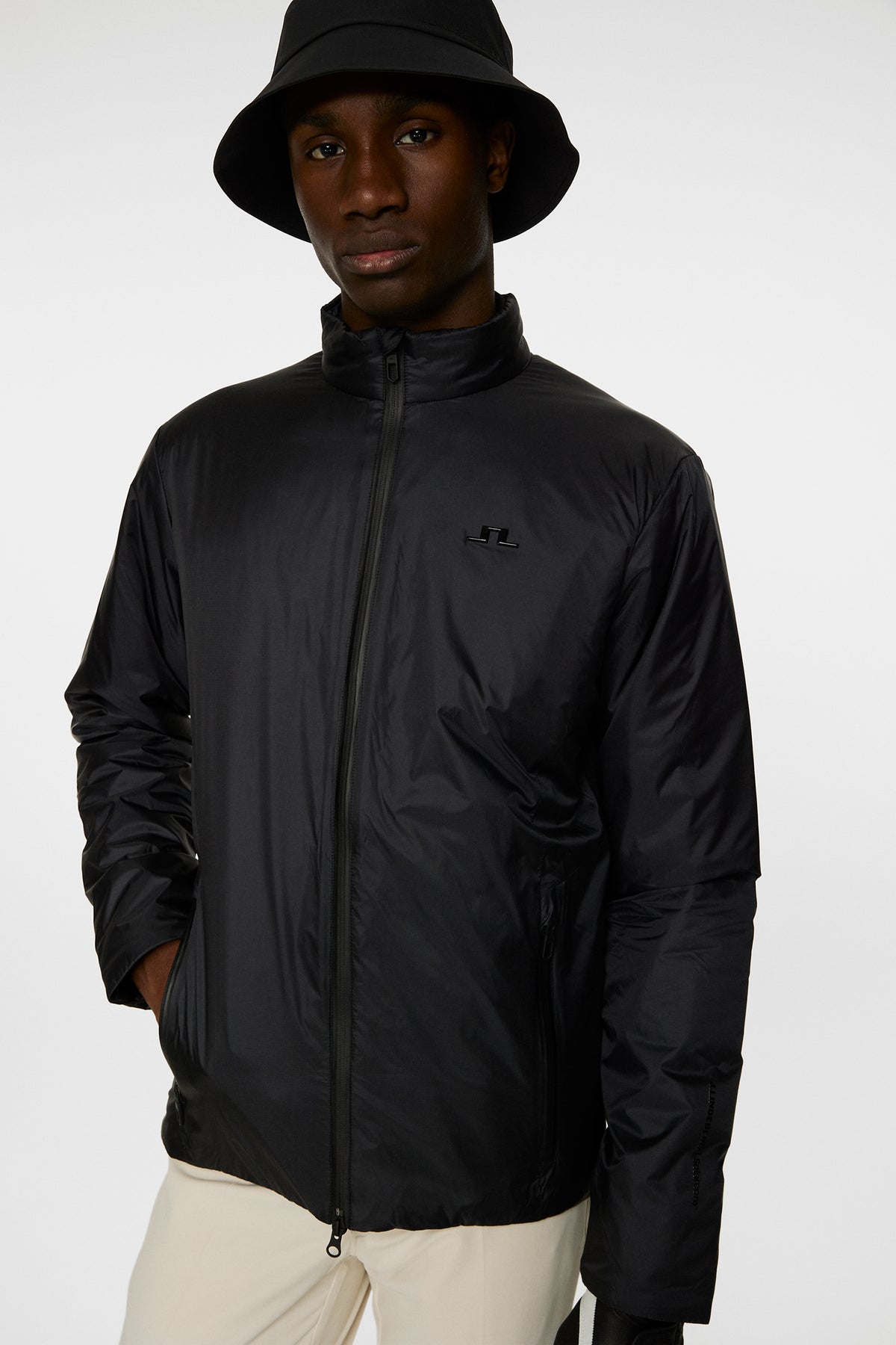 Solarcore Padded Jacket in Black by J.Lindeberg
