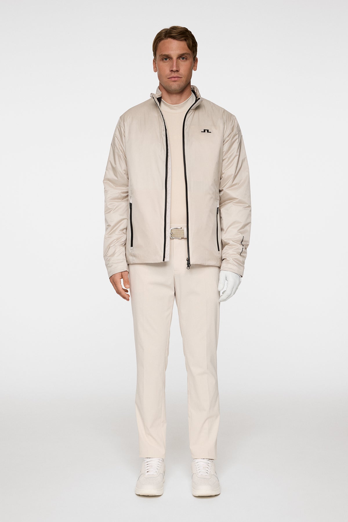 Solarcore Padded Jacket in Moonbeam by J.Lindeberg