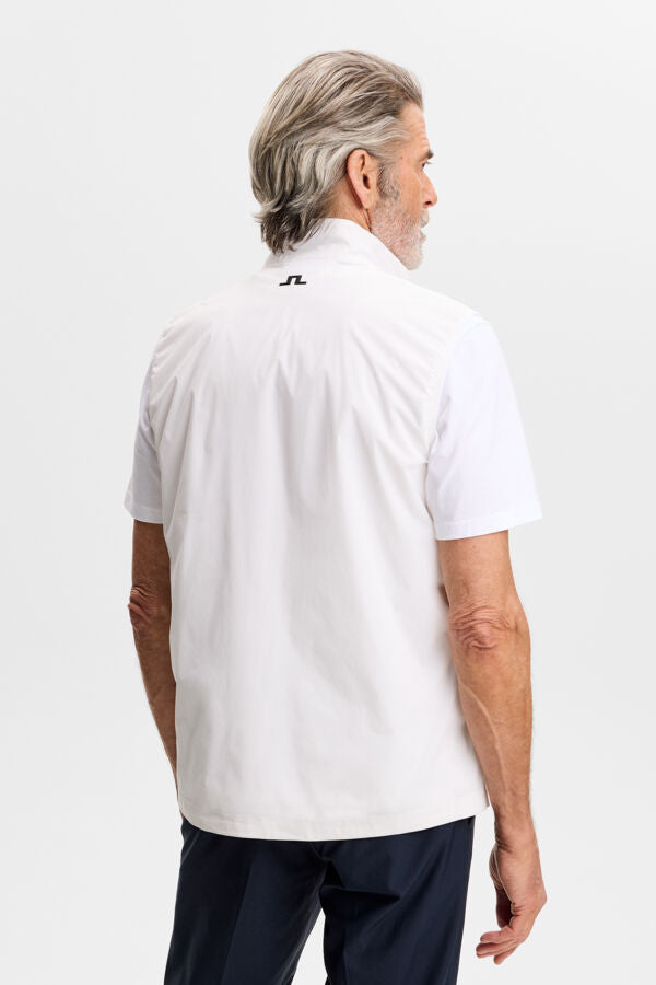 Ash Light Packable Vest / White