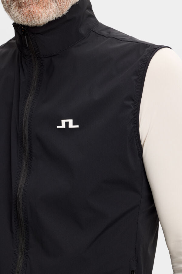 Ash Light Packable Vest / Black