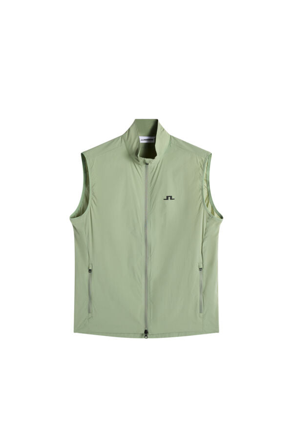 Ash Light Packable Vest / Hedge Green