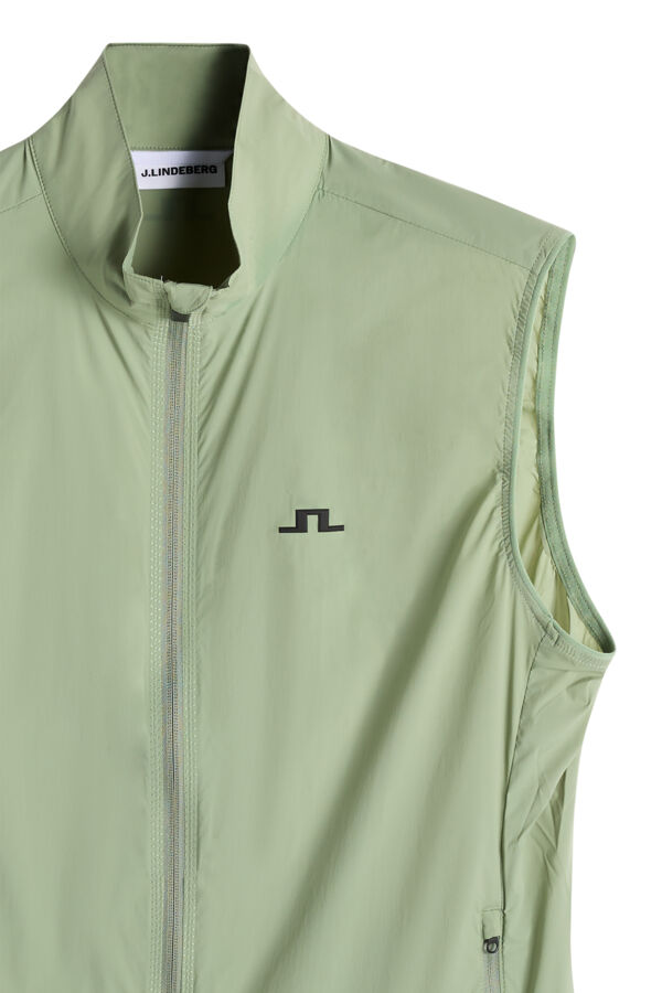 Ash Light Packable Vest / Hedge Green