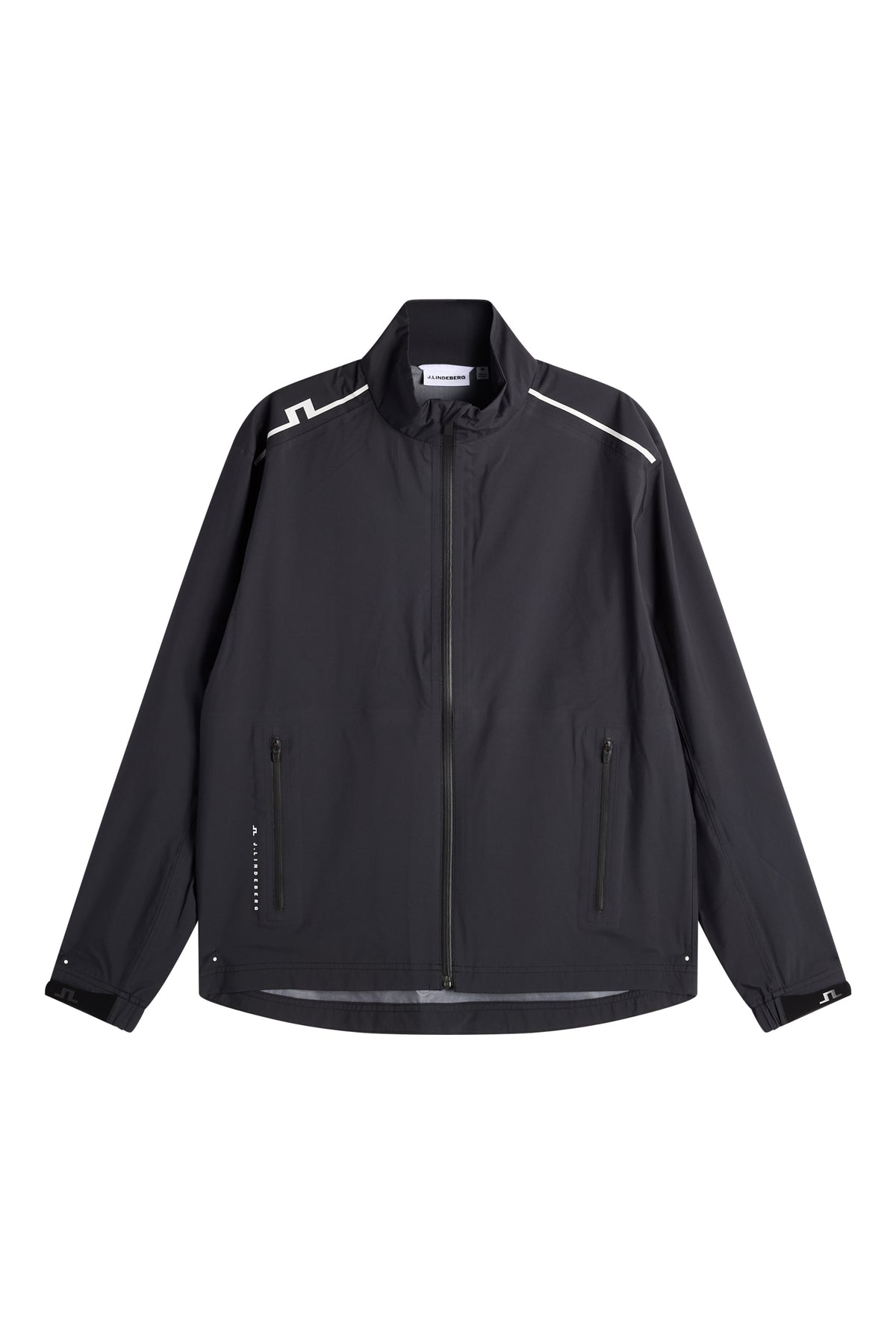 Shay Rain Jacket in Black by J.Lindeberg