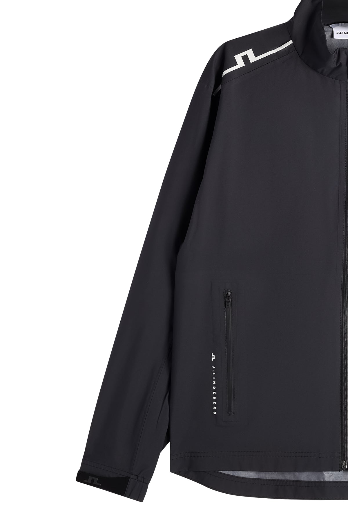 Shay Rain Jacket in Black by J.Lindeberg