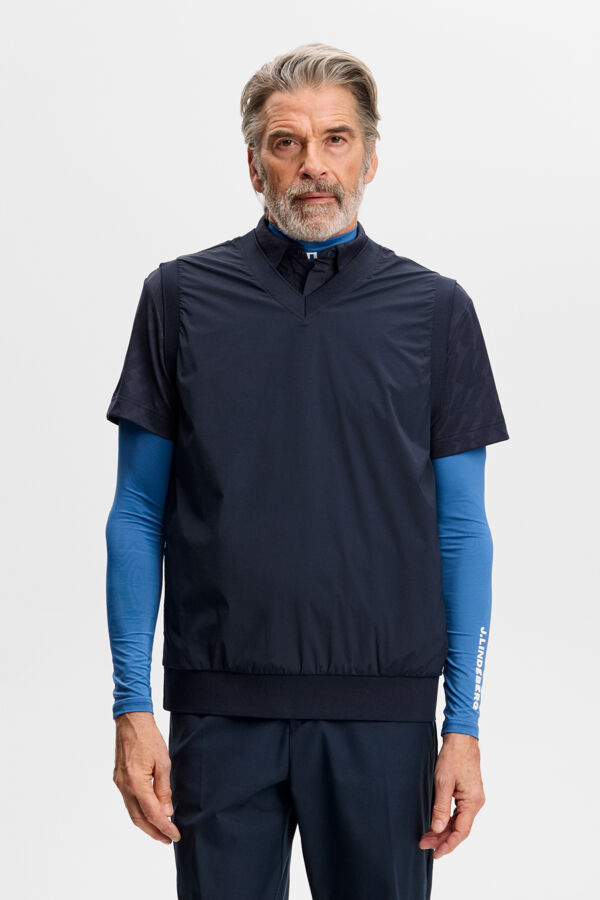Hybrid Vest Windbreaker / JL Navy