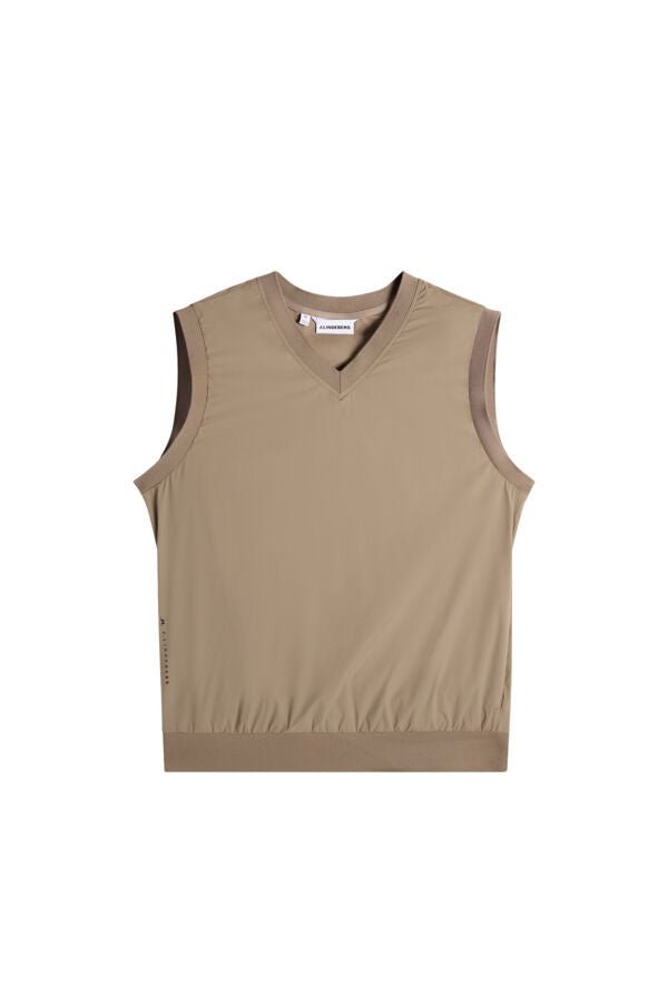 Hybrid Vest Windbreaker / Brindle