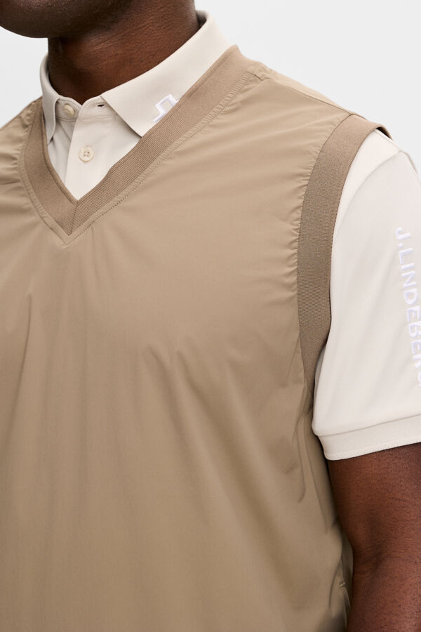 Hybrid Vest Windbreaker / Brindle