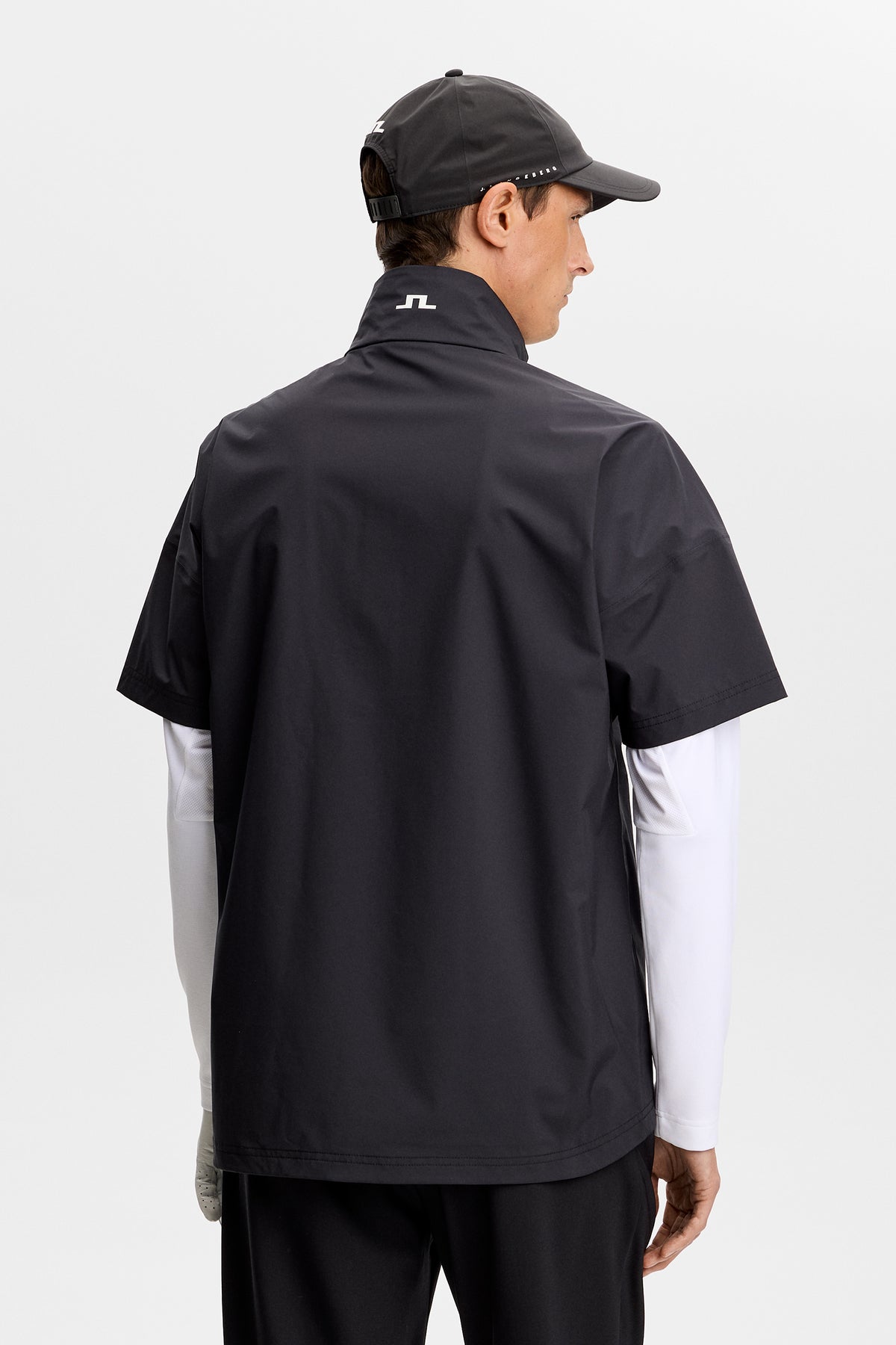 Shay Rain Shirt in Black by J.Lindeberg