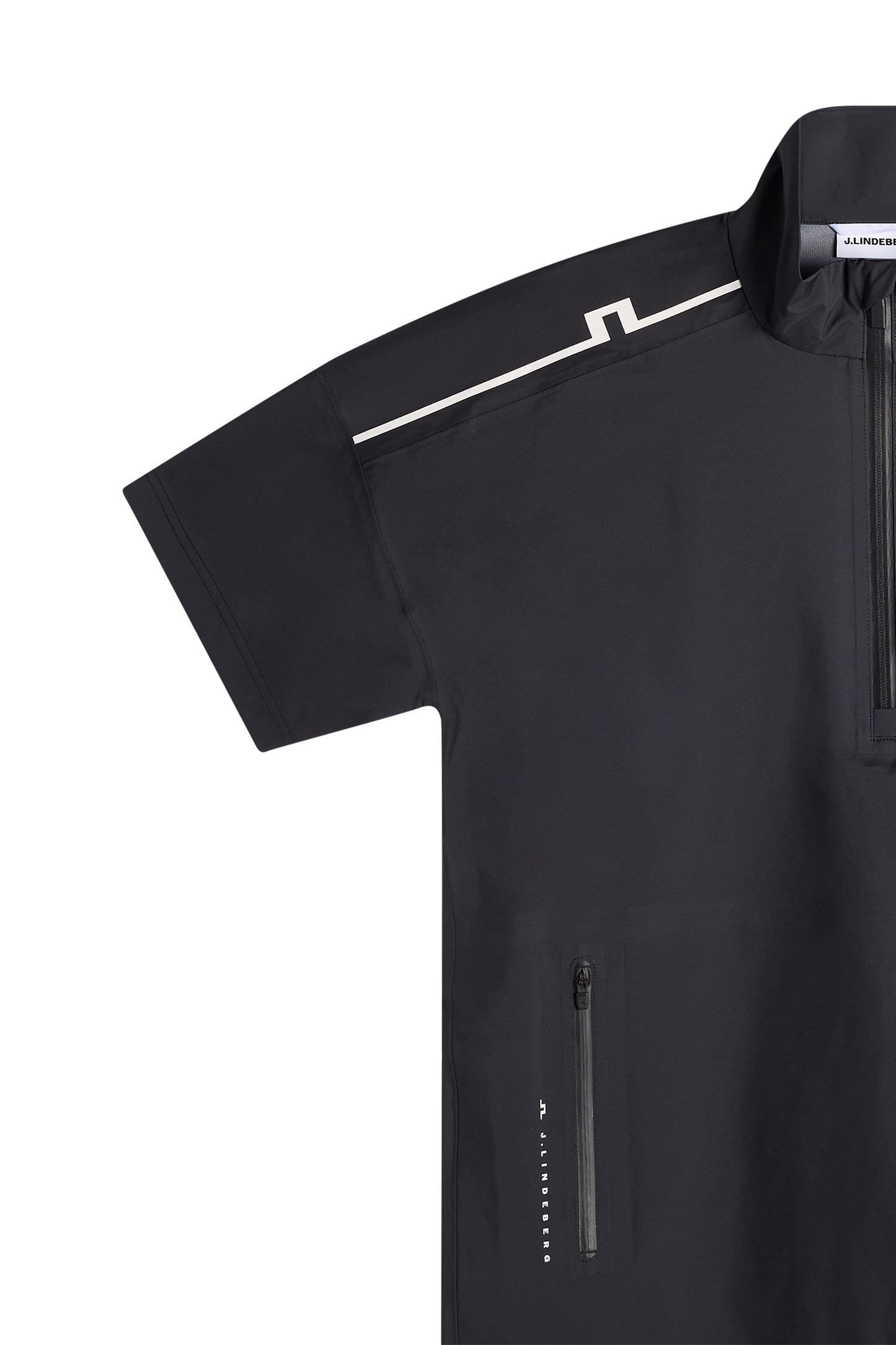 Shay Rain Shirt in Black by J.Lindeberg