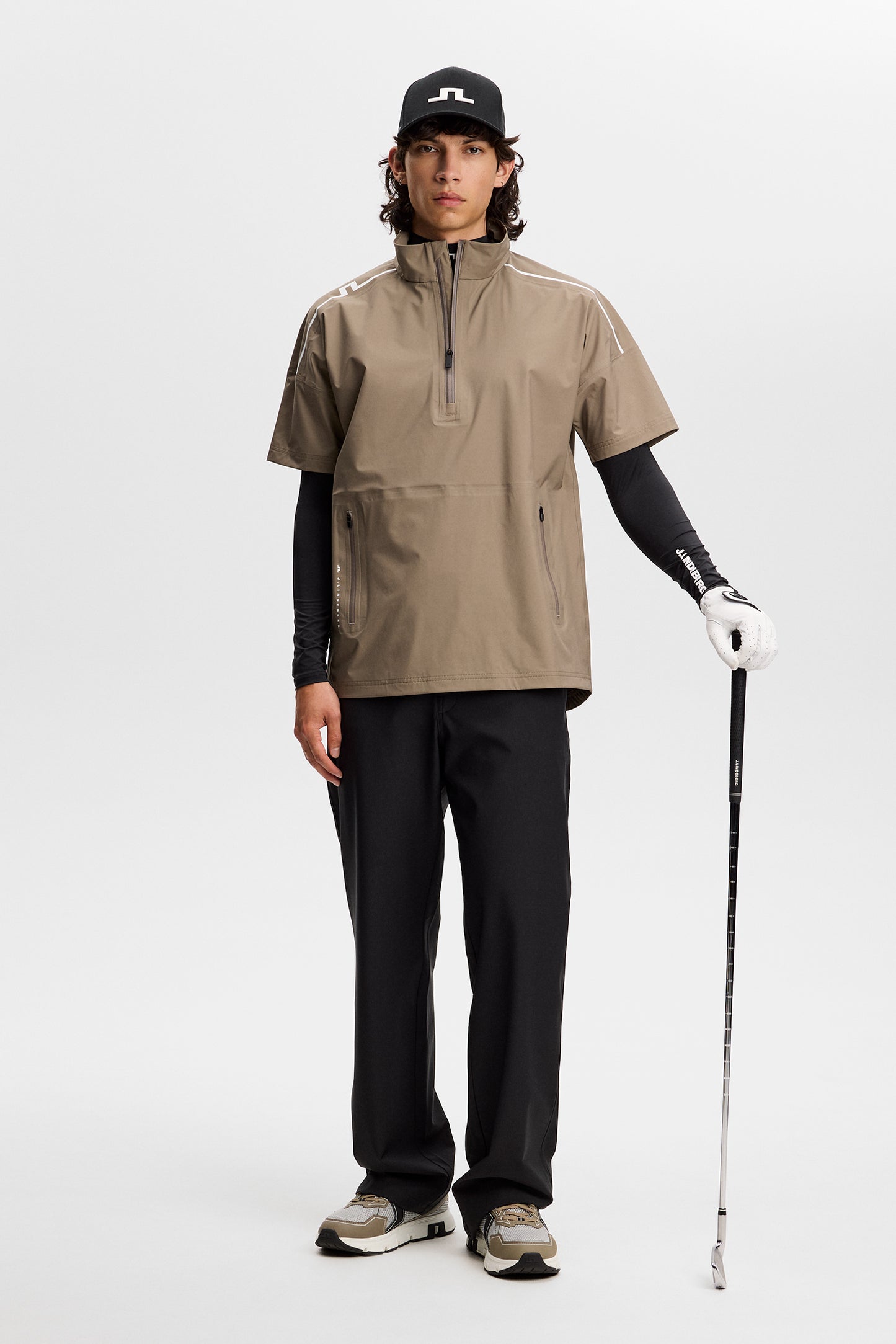 Shay Rain Shirt in Brindle by J.Lindeberg
