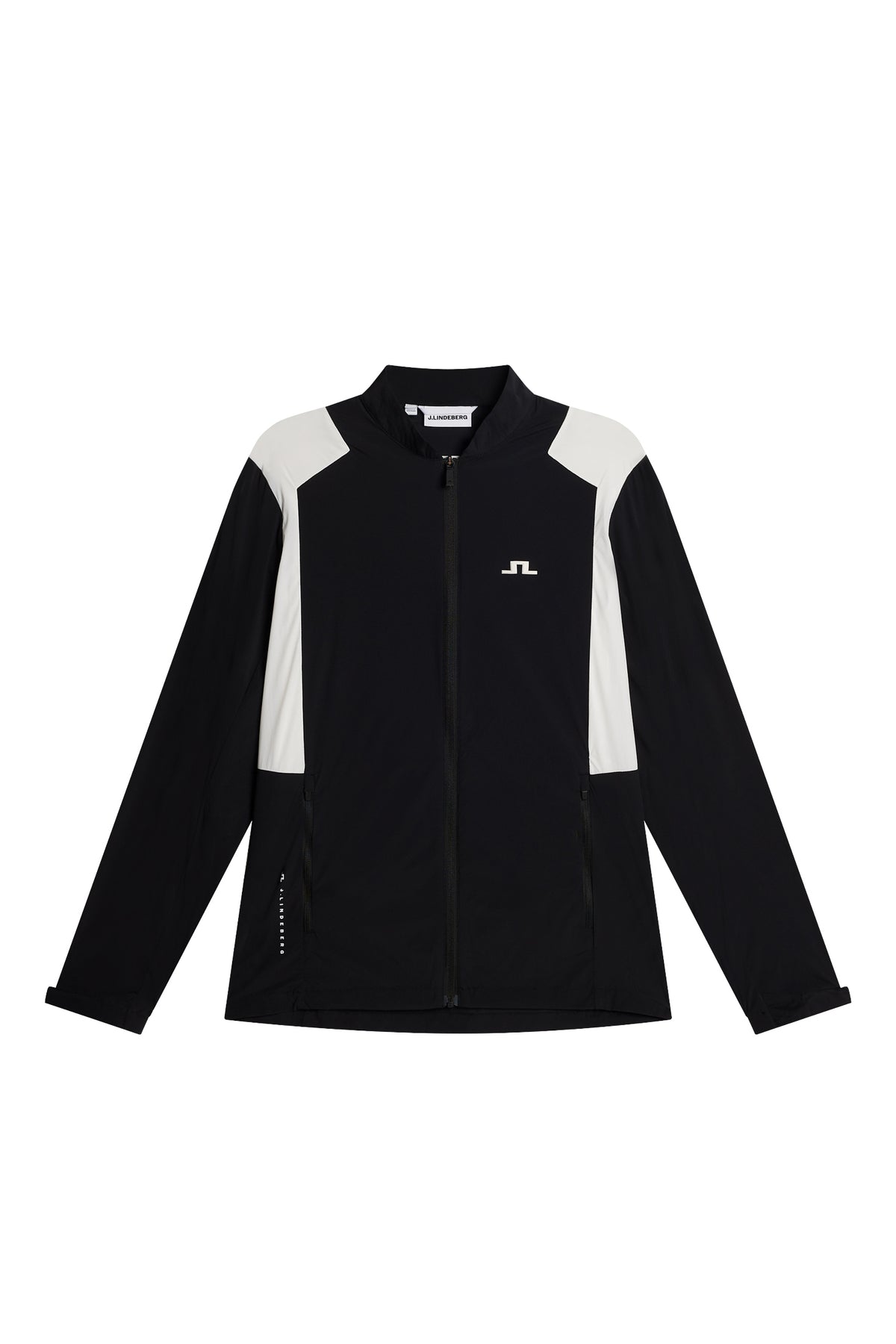 Jacs Zip Packable Jacket in Black by J.Lindeberg