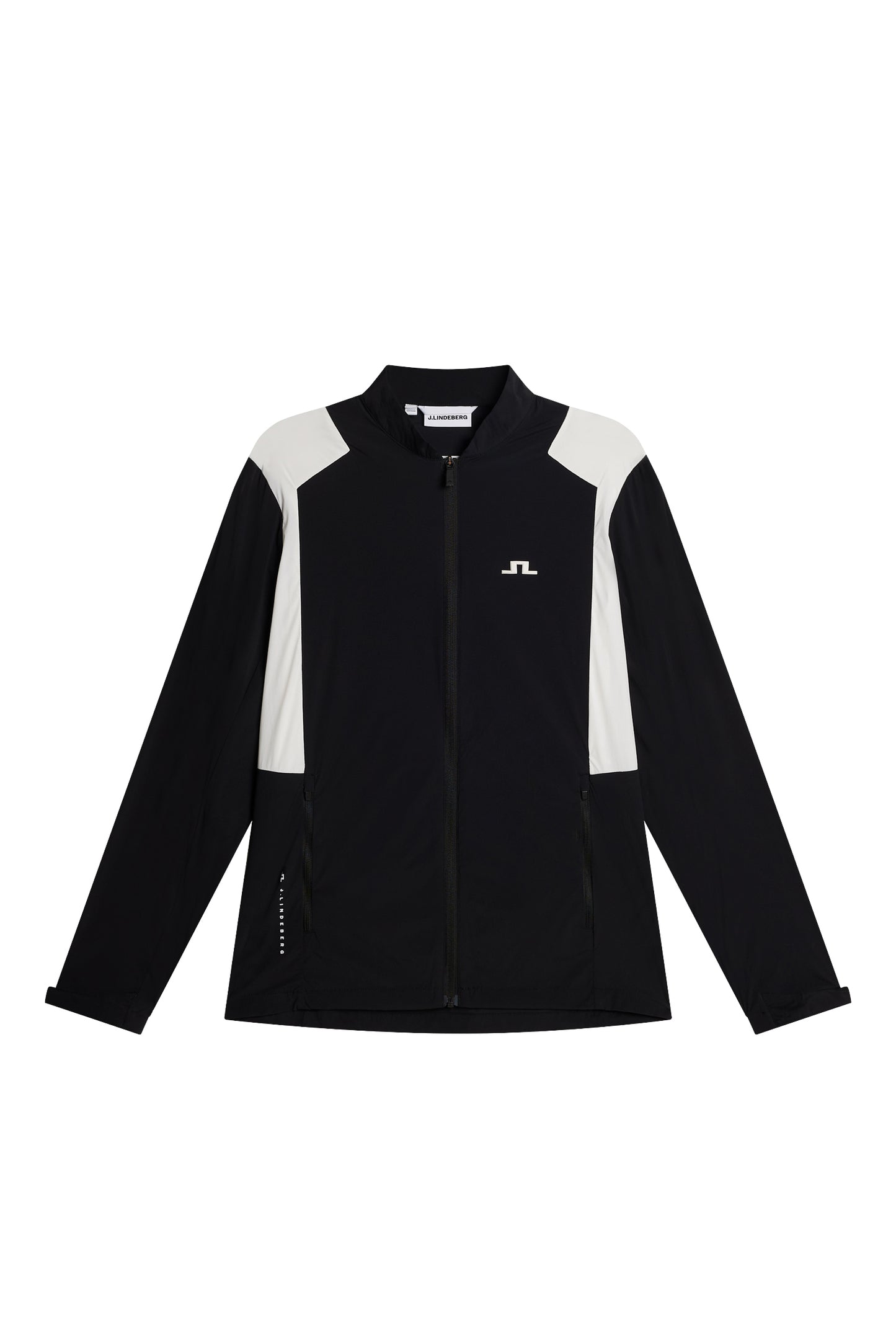 Jacs Zip Packable Jacket in Black by J.Lindeberg