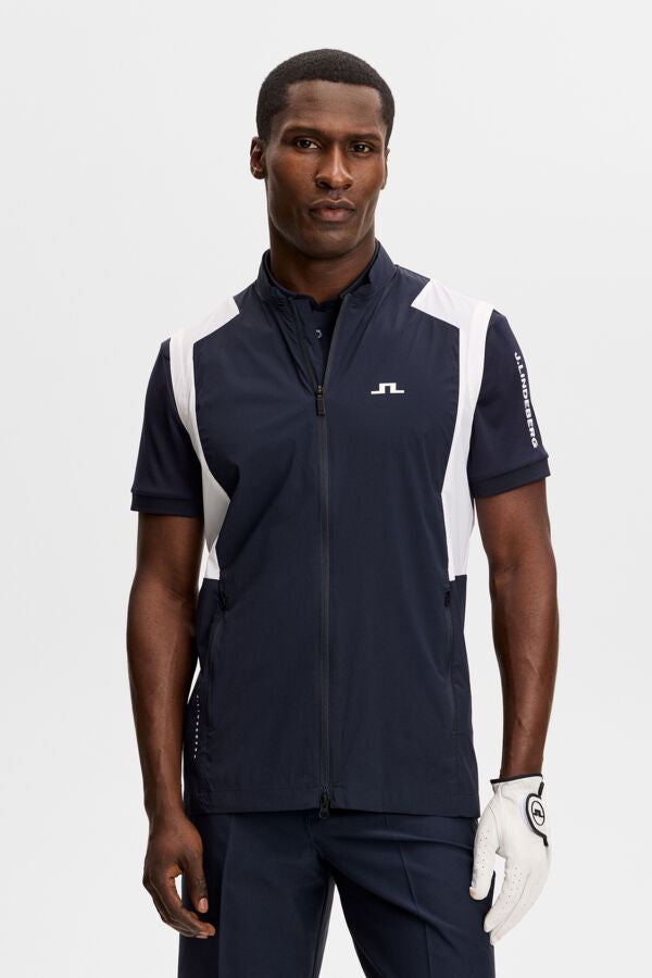 Jacs Zip Packable Vest / JL Navy