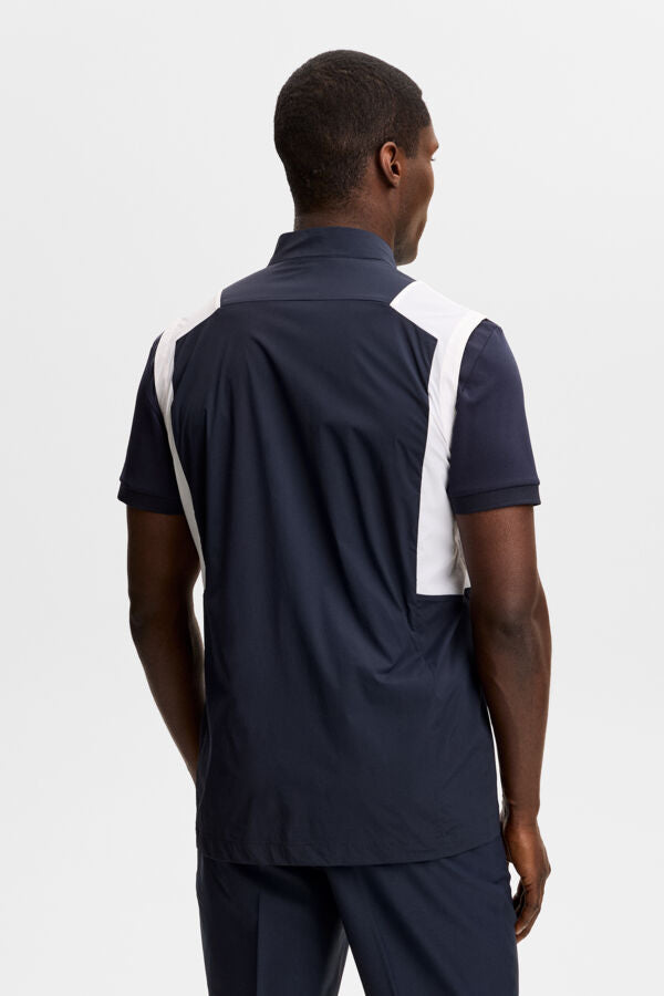 Jacs Zip Packable Vest / JL Navy