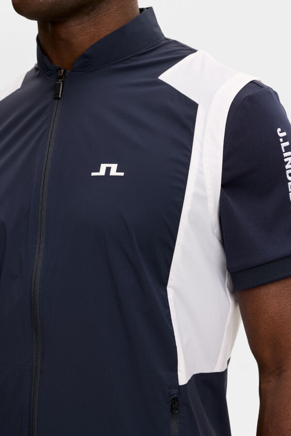 Jacs Zip Packable Vest / JL Navy