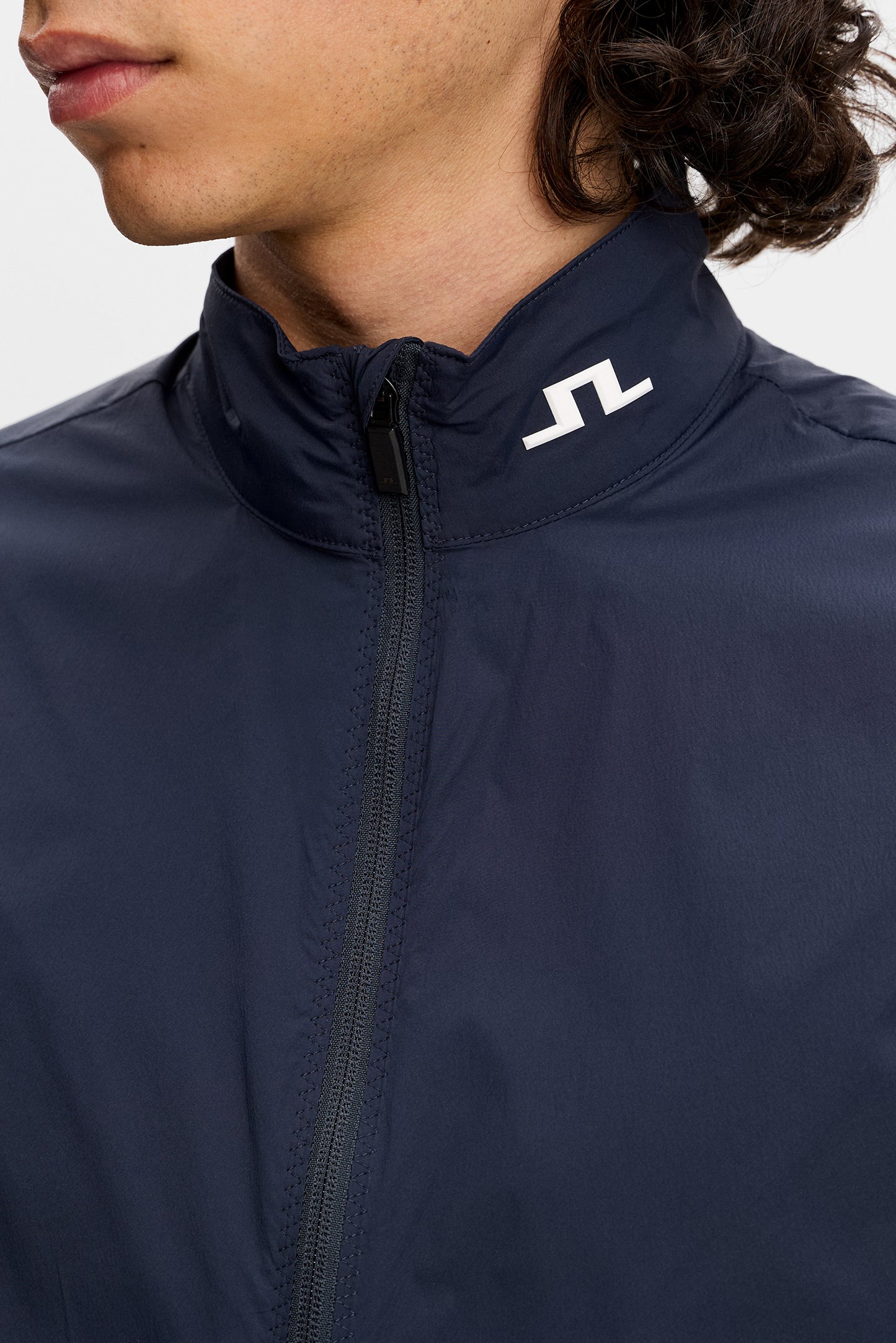 Tour Tech Packable Vest in JL Navy by J.Lindeberg