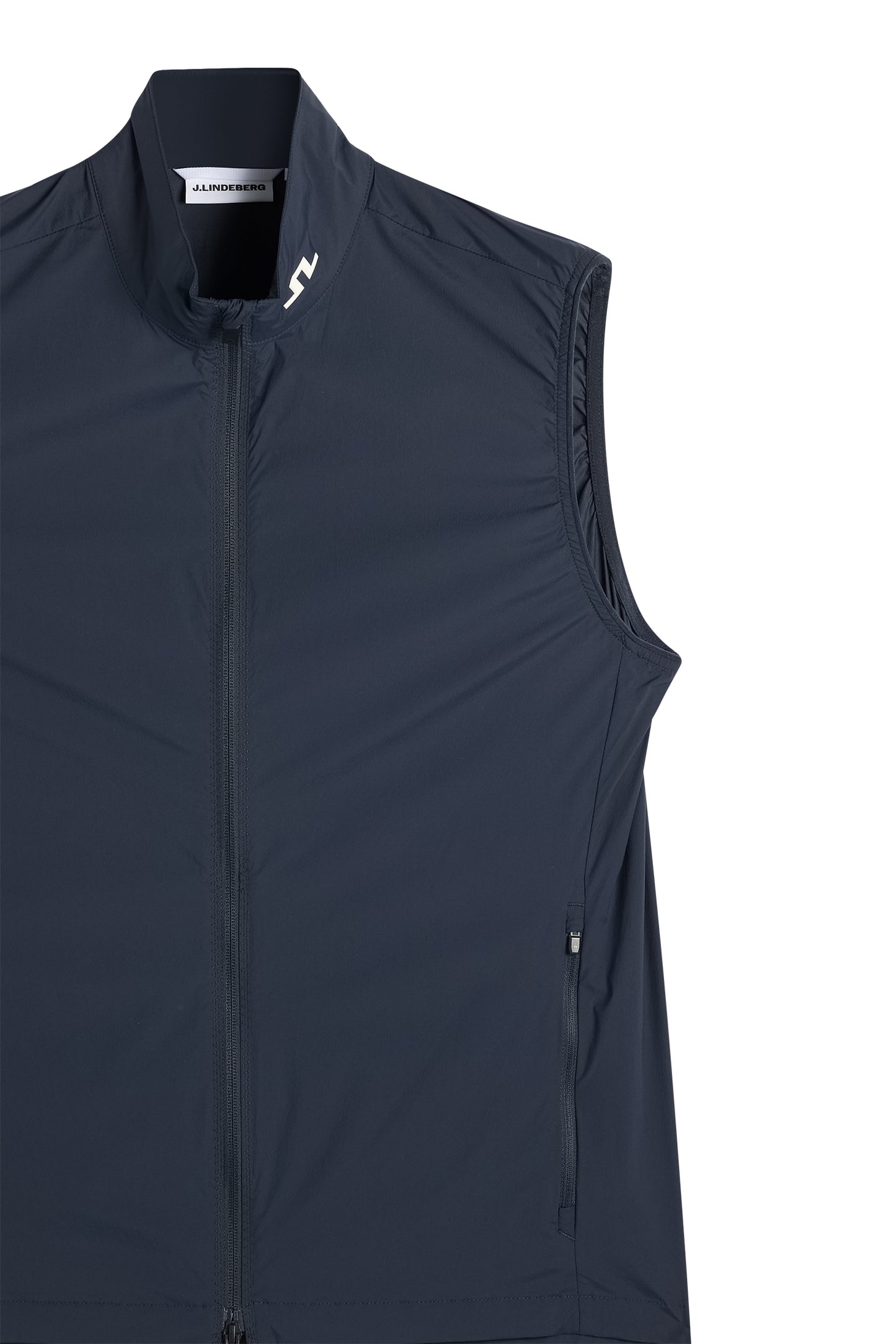 Tour Tech Packable Vest in JL Navy by J.Lindeberg