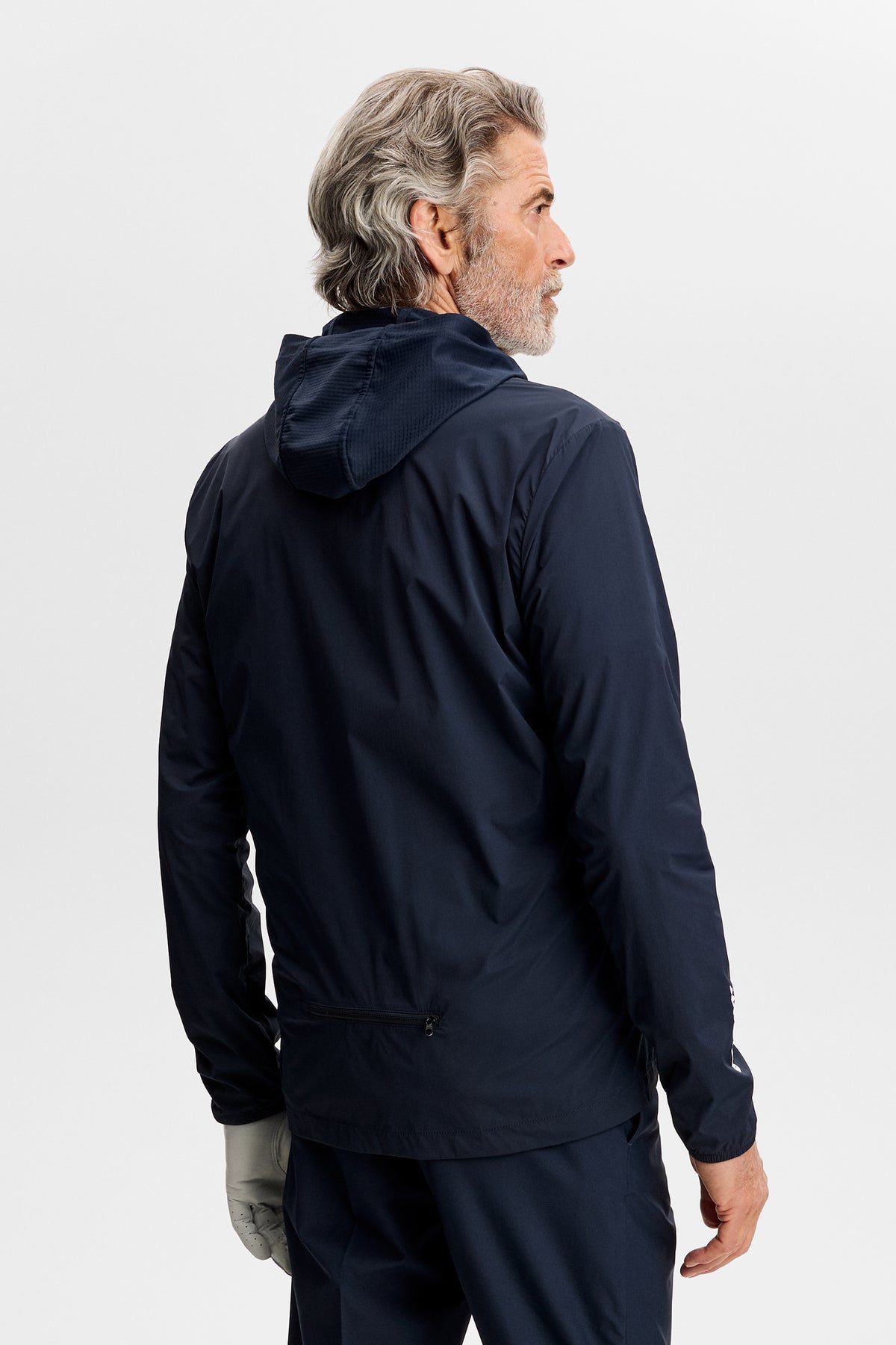 Tour Tech Packable Jacket in JL Navy by J.Lindeberg