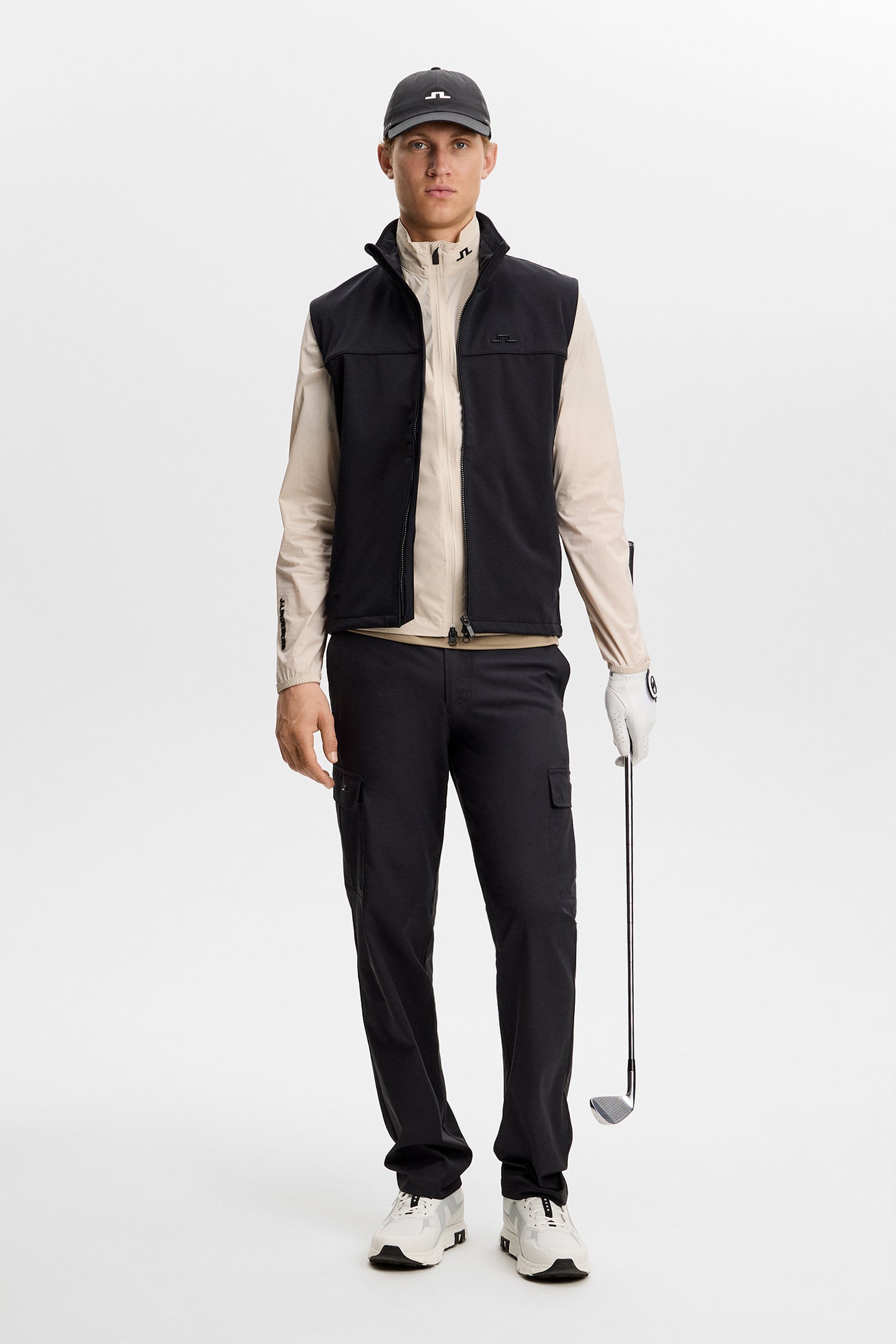 Tour Tech Packable Jacket in Moonbeam by J.Lindeberg