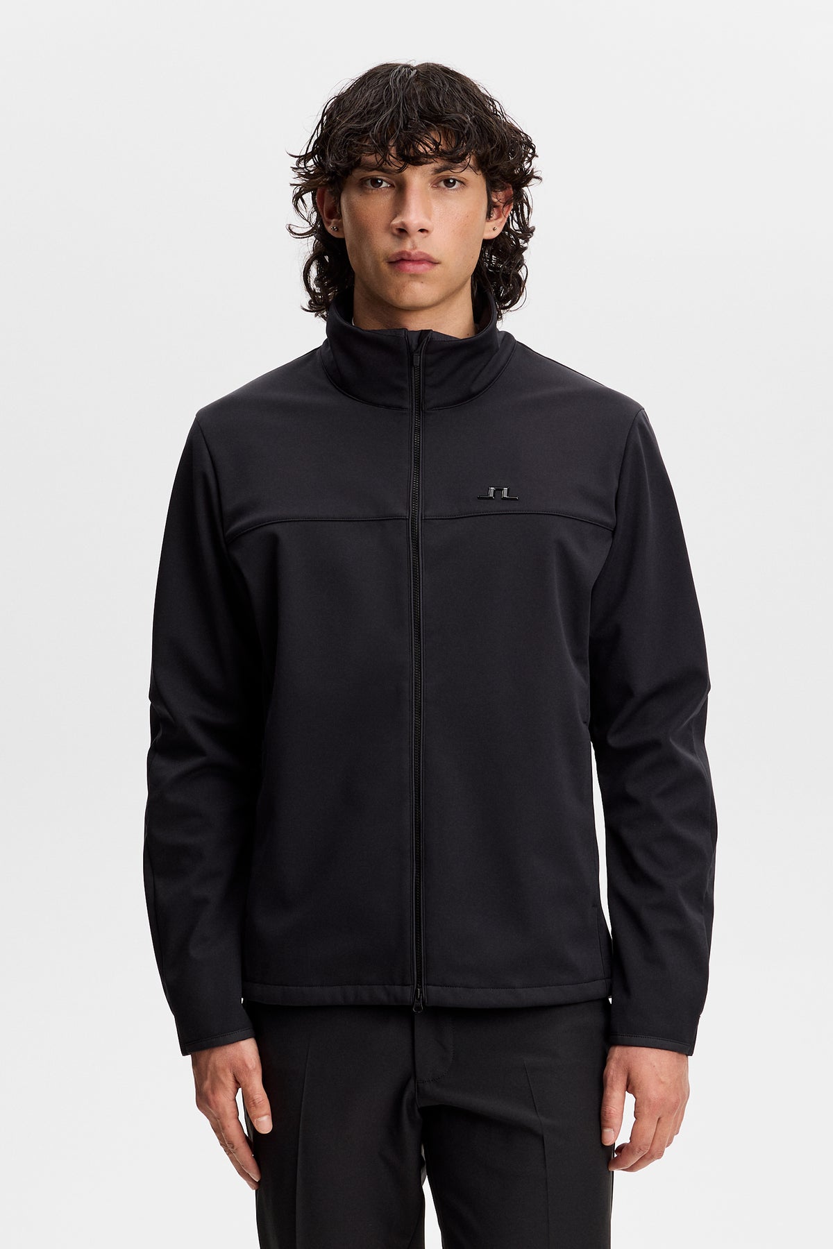 Johnny Softshell Jacket in Black by J.Lindeberg