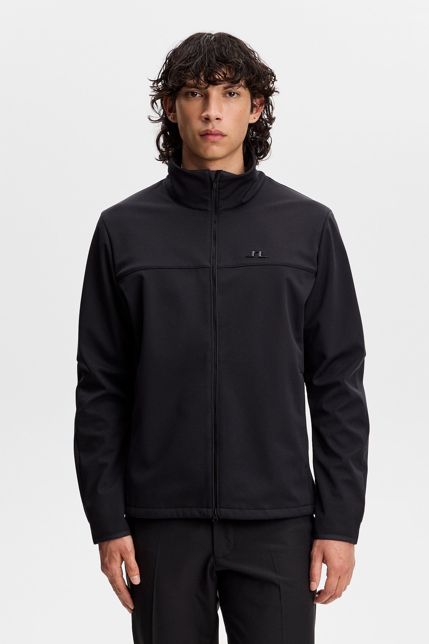 Johnny Softshell Jacket in Black by J.Lindeberg