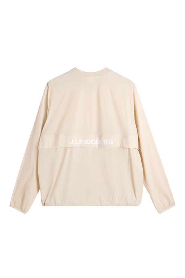 Waren Crewneck Windbreaker / Moonbeam
